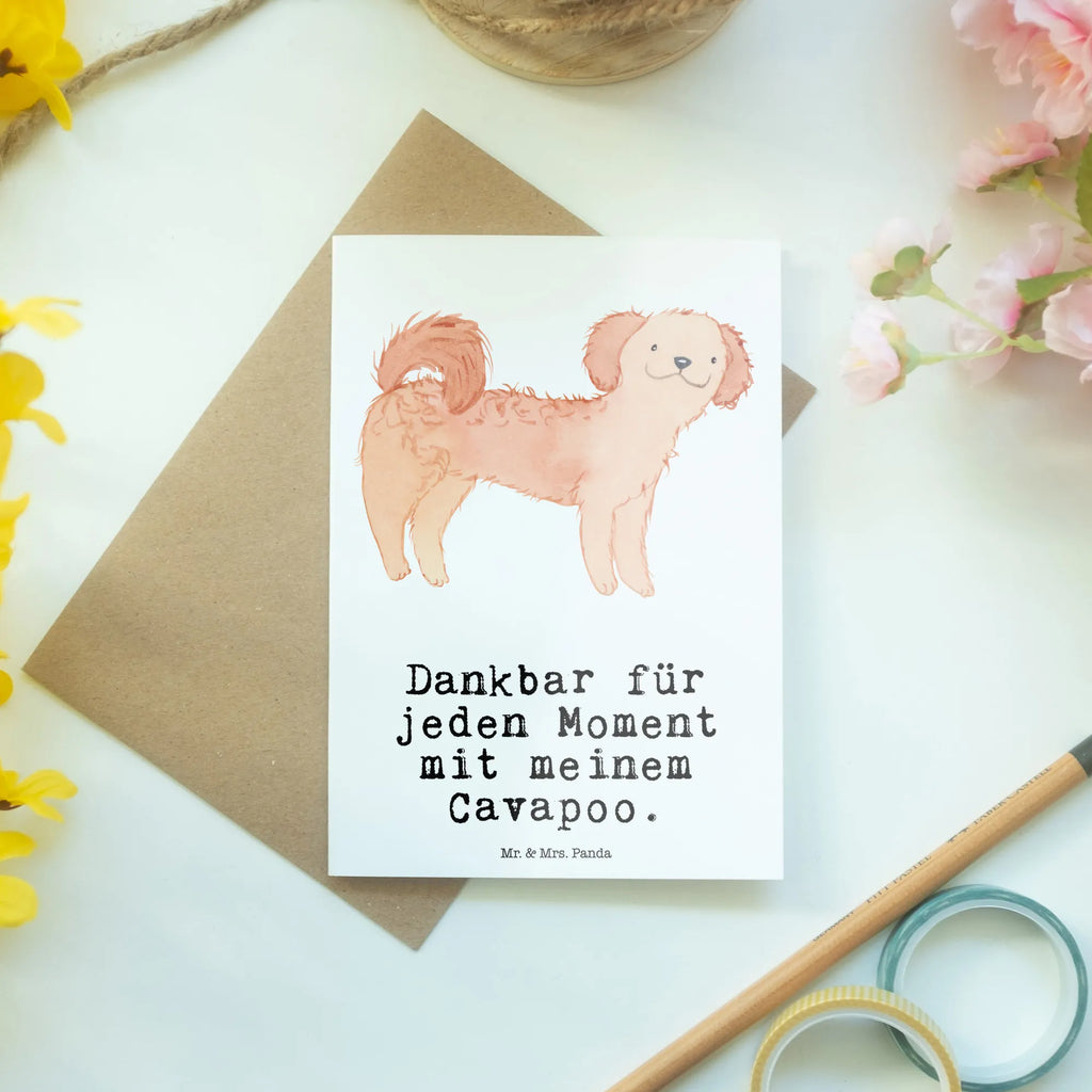 Grußkarte Cavapoo Moment Einladungskarte, Geburtstagskarte, Klappkarte, Glückwunschkarte, Ansichtskarten, Grußkarte, Hochzeitskarte, Karte, Hund, Hunderasse, Rassehund, Hundebesitzer, Geschenk, Tierfreund, Schenken, Welpe, Cavapoo, Cavoodle