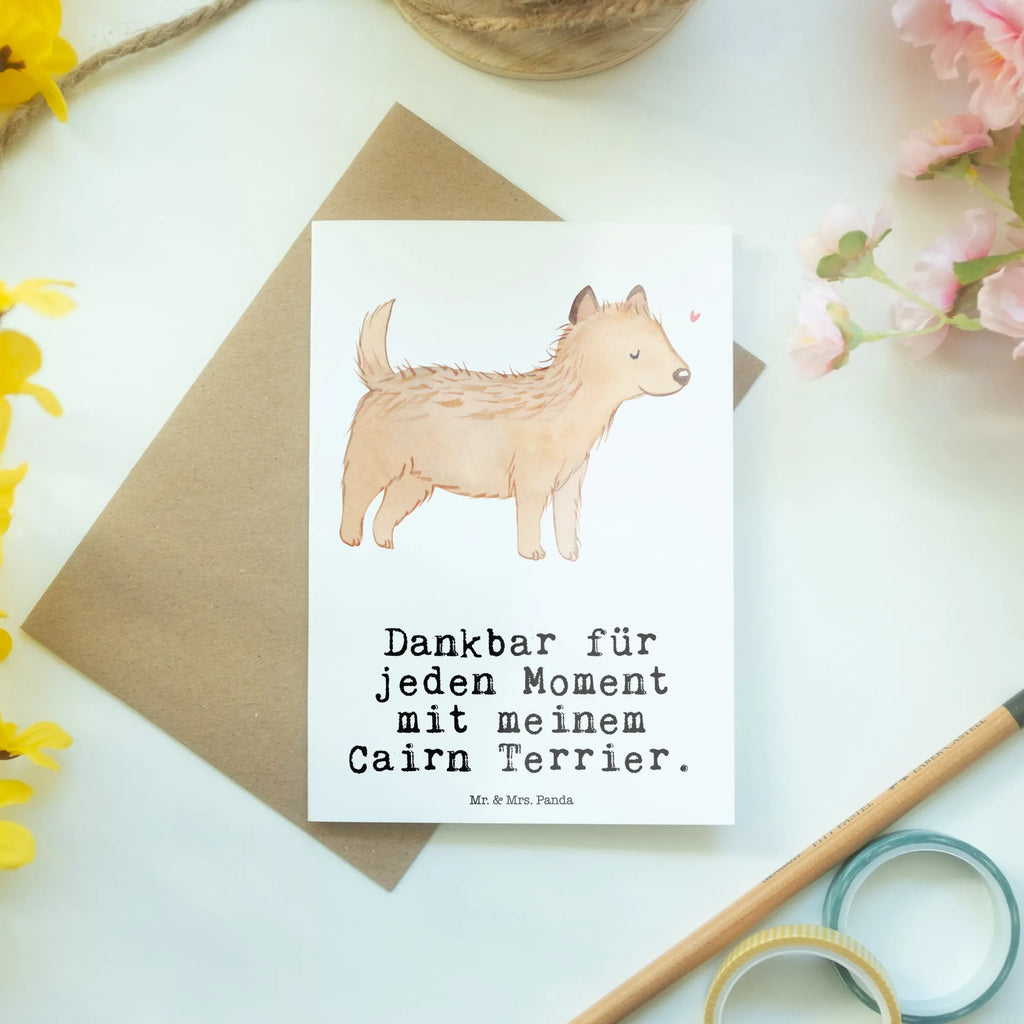 Greetings card Cairn Terrier Moment greeting card, invitation card, wedding card, folding card, birthday card, Dog, dog breed, purebred dog, dog owner, gift, animal lover, giving, puppy