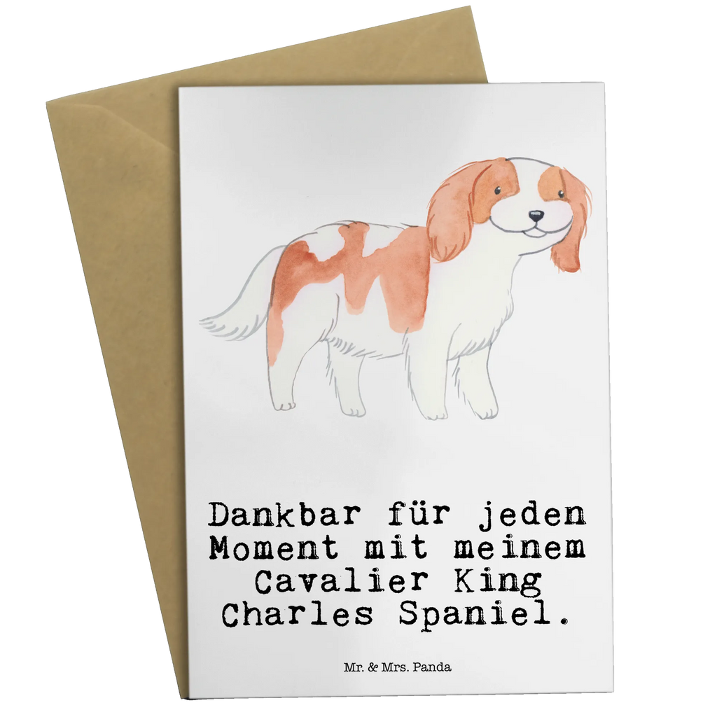Greetings card Cavalier King Charles Spaniel Moment invitation card, greeting card, wedding card, birthday card, folding card, Dog, dog breed, purebred dog, dog owner, gift, animal lover, giving, puppy