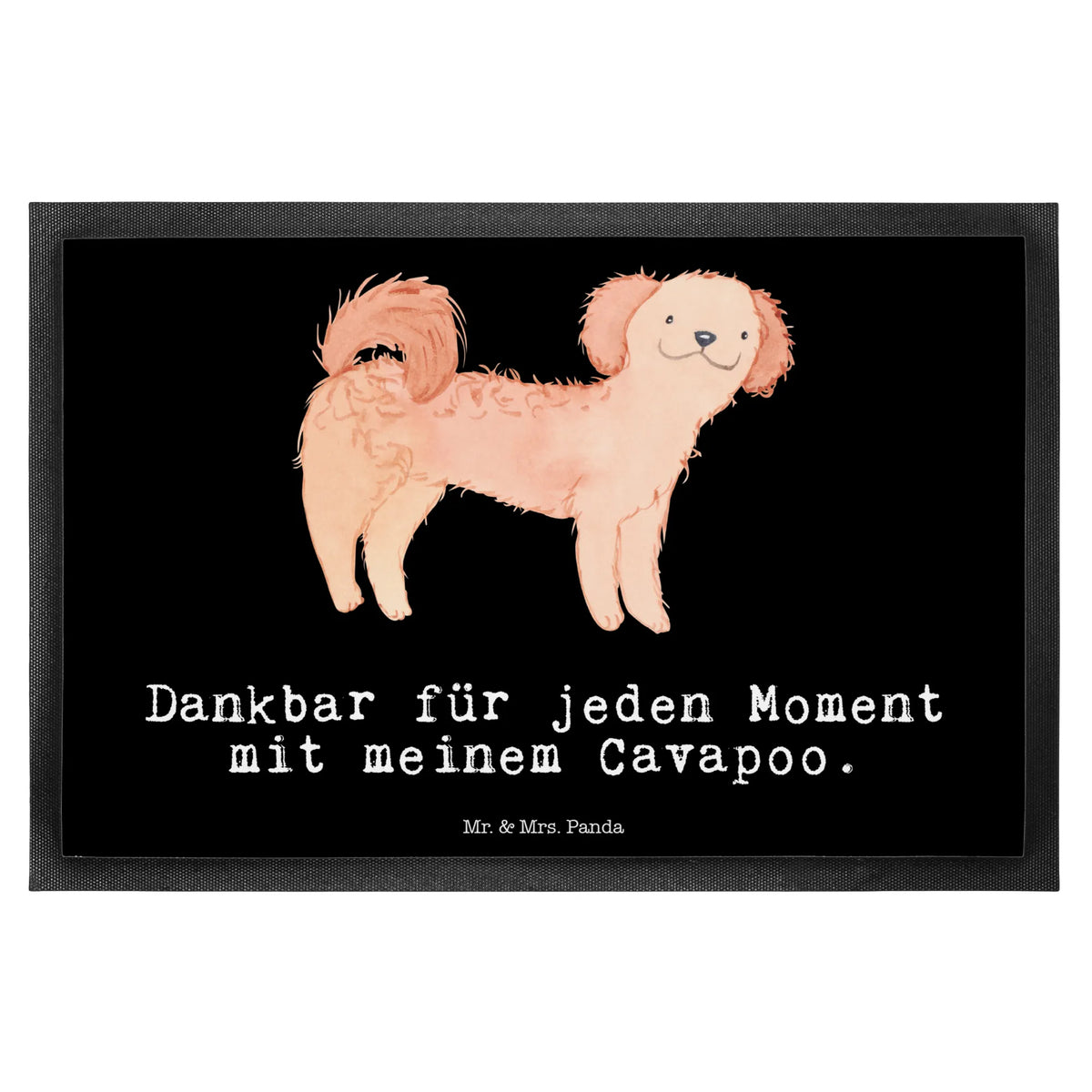 Doormat Cavapoo Moment Dog, dog breed, purebred dog, dog owner, gift, animal lover, giving, puppy