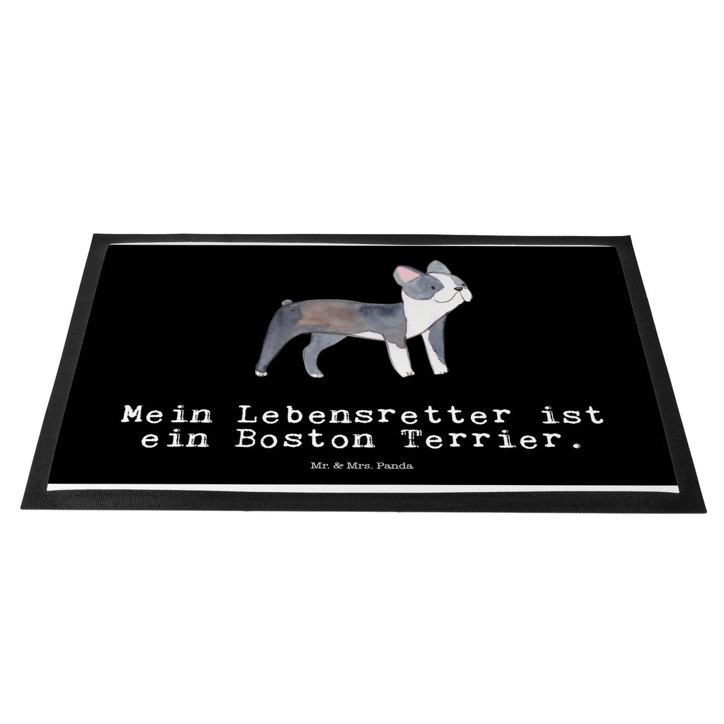 Fußmatte Boston Terrier Lebensretter Fußabtreter, sauberlaufmatten, türmatten, hausmatte, flurmatte, Abtretmatte, Fußabstreifer, Eingangsmatte, Türvorleger, Sauberlaufmatte, außenmatte, Fussmatte, abstreifer, Abtreter, Eingangsteppich, matte haustür, Fußmatten, Schmutzfangmatte, Schmutzfänger, Haustürmatte, Türmatte, schmutzfangmatten, Schmutzfangteppich, fußmatte, Schmutzmatte, Schuhabstreifer, Geschenk, Schenken, Hund, Hunderasse, Rassehund, Hundebesitzer, Tierfreund, Welpe, Boston Terrier
