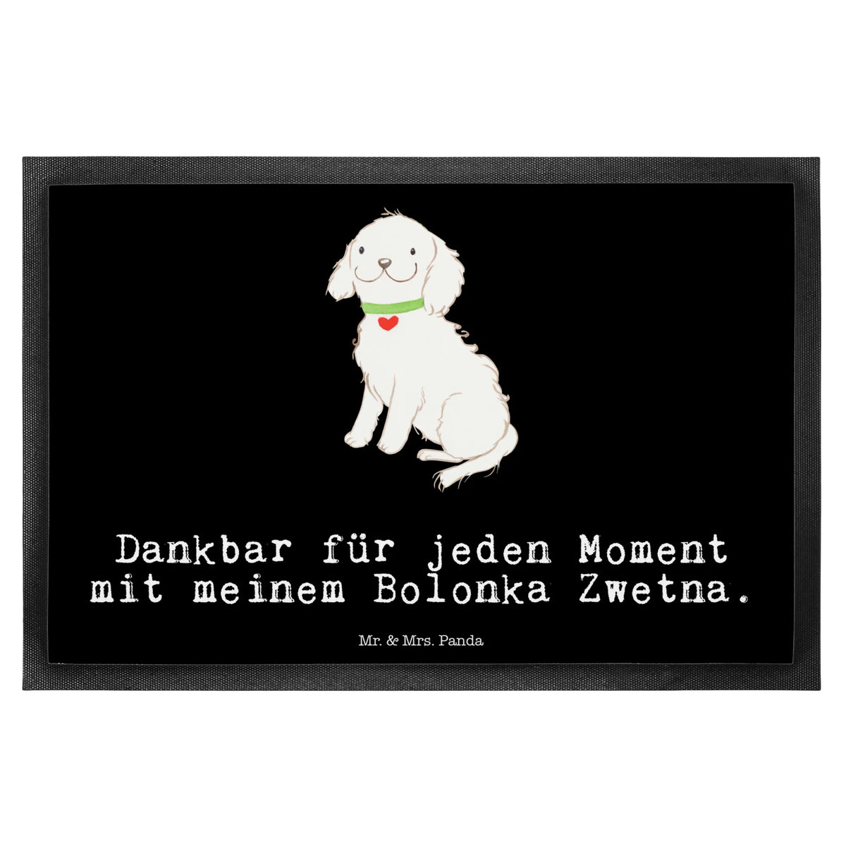 Doormat Bolonka Zwetna Moment Dog, dog breed, purebred dog, dog owner, gift, animal lover, giving, puppy