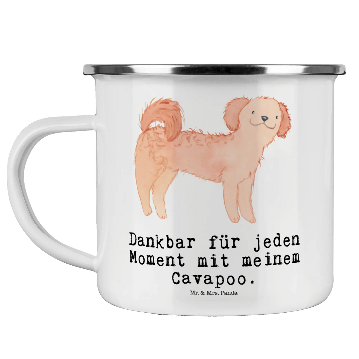 Enamel camping mug Cavapoo Moment campfire mug, steel mug for camping, enamel mug, camping metal cup, camp coffee mug, tin coffee cup, stainless steel drinking cup, adventure mug, travel mug, metal cup, enamel drinking mug, metal camping mug, camper mug, bushcraft mug, lightweight camping mug, hiking mug, backpacking mug, outdoor cup, camping mug, enamel camping cup, Dog, dog breed, purebred dog, dog owner, gift, animal lover, giving, puppy