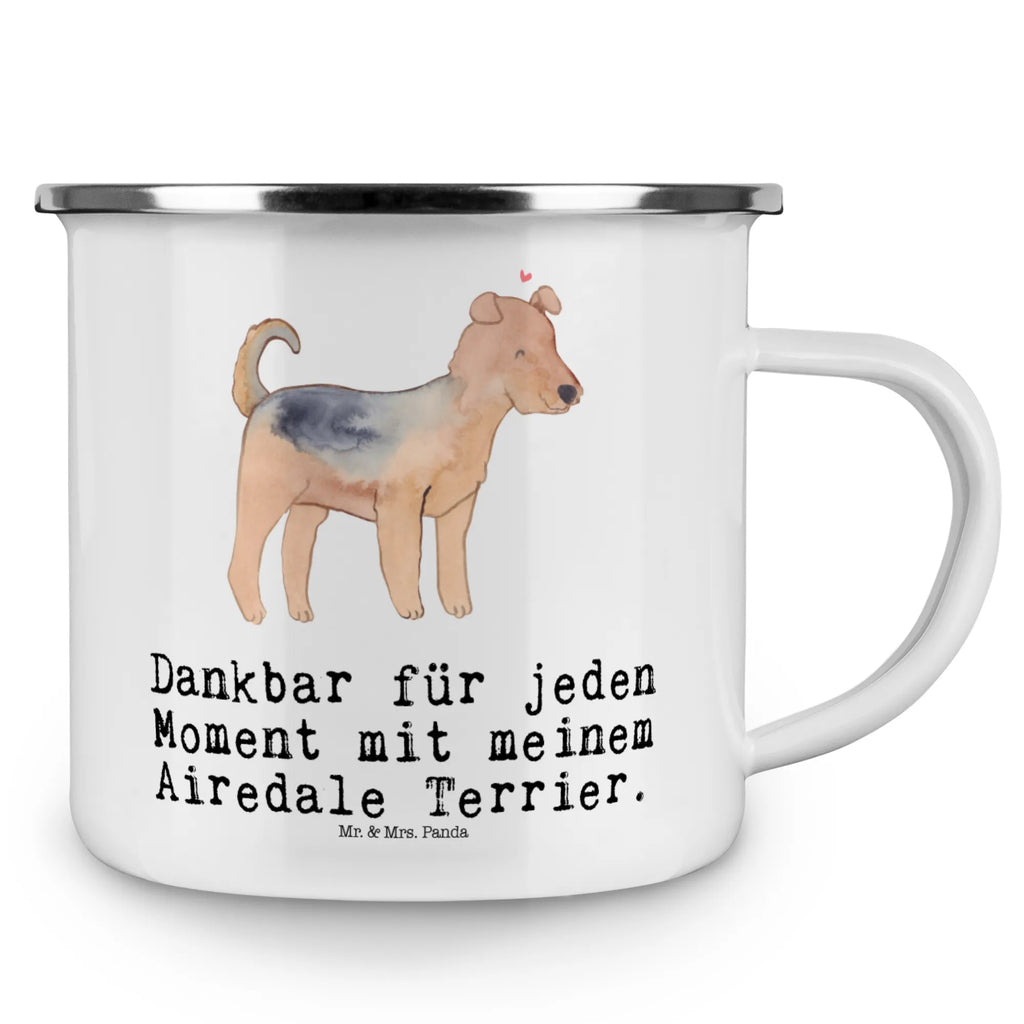 Enamel camping mug Airedale Terrier moment camping mug, metal cup, bushcraft mug, campfire mug, camping metal cup, tin coffee cup, travel mug, metal camping mug, hiking mug, enamel drinking mug, backpacking mug, camp coffee mug, stainless steel drinking cup, outdoor cup, camper mug, enamel mug, adventure mug, enamel camping cup, steel mug for camping, lightweight camping mug, Dog, dog breed, purebred dog, dog owner, gift, animal lover, giving, puppy