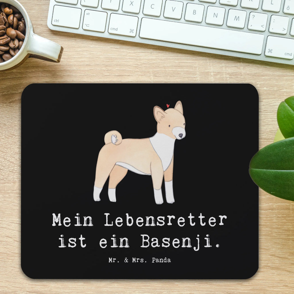 Mouse mat Basenji Lifesaver Study, Work, Pad, Mouse, Student, fun, Office, Gift, Mouse Pad, mousepad, saying, PC, Motif, Print, Dog, dog breed, purebred dog, dog owner, gift, animal lover, giving, puppy