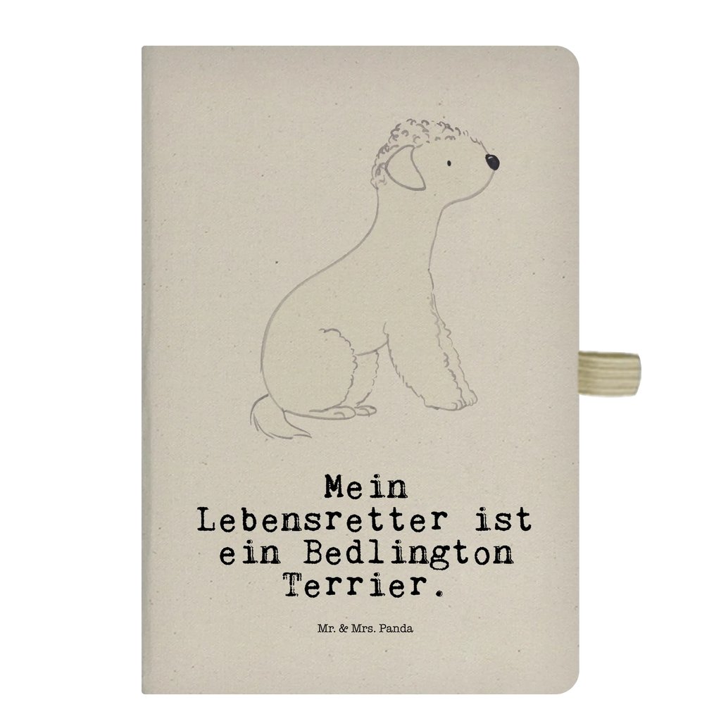 Cotton notebook Bedlington Terrier Lifesaver writing book, sketchbook, entry book, journal, notepad, address book, notebook, diary, notes, Dog, dog breed, purebred dog, dog owner, gift, animal lover, giving, puppy