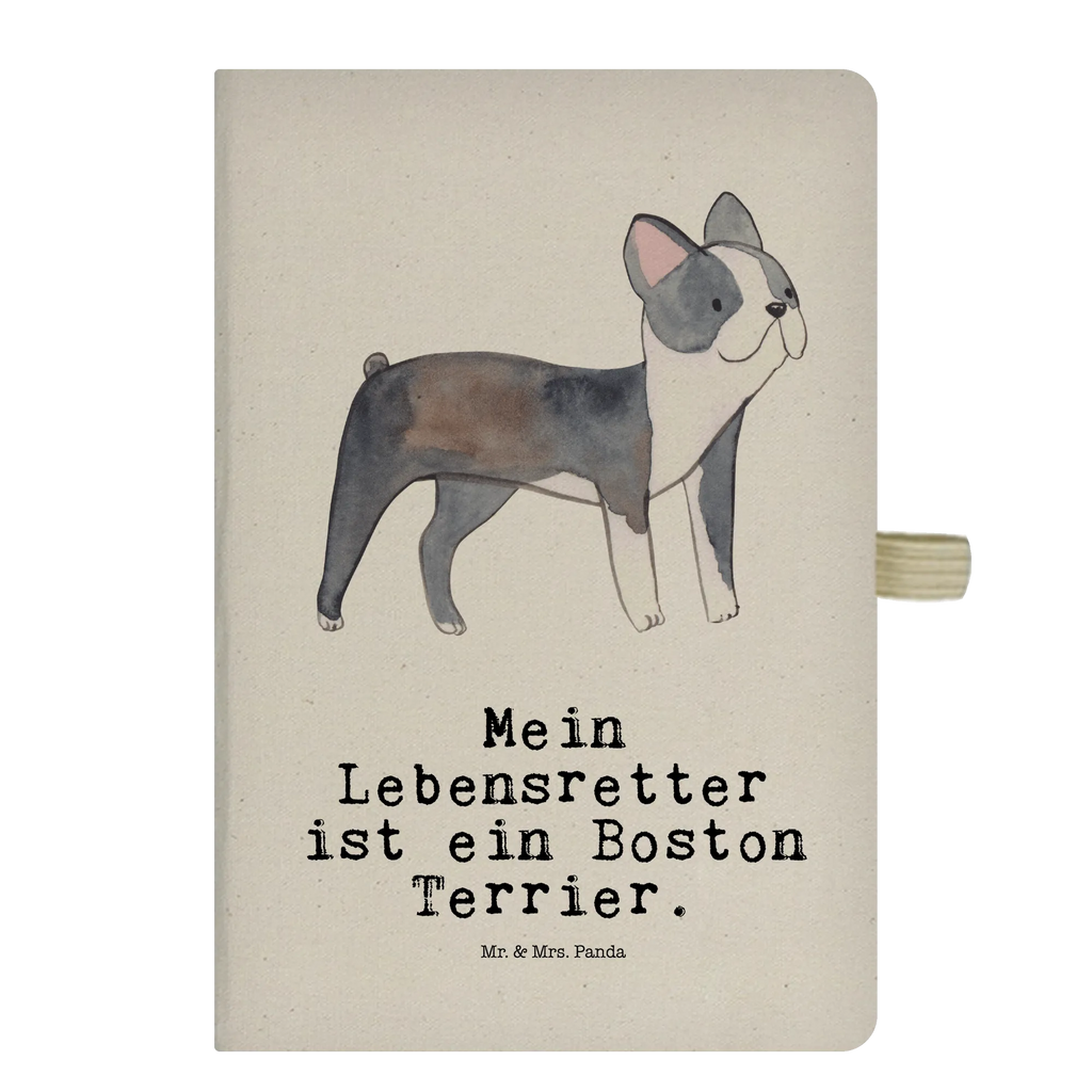 Cotton notebook Boston Terrier Lifesaver diary, writing book, sketchbook, entry book, notepad, journal, notes, notebook, address book, Dog, dog breed, purebred dog, dog owner, gift, animal lover, giving, puppy