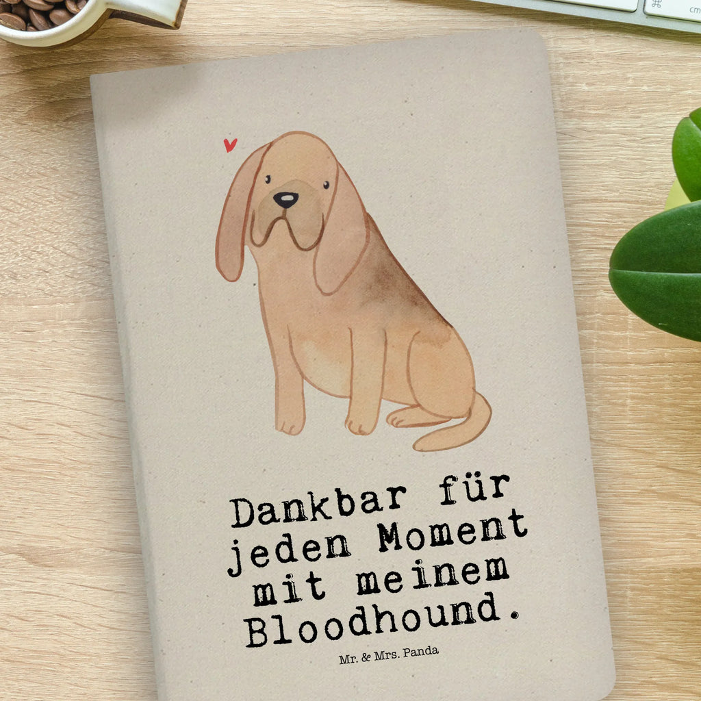 Cotton notebook Bloodhound moment diary, notes, journal, entry book, notebook, sketchbook, notepad, writing book, address book, Dog, dog breed, purebred dog, dog owner, gift, animal lover, giving, puppy