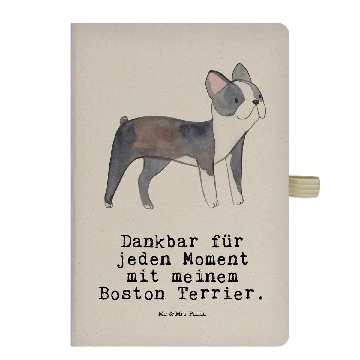 Cotton notebook Boston Terrier Moment notes, sketchbook, notebook, writing book, diary, entry book, notepad, address book, journal, Dog, dog breed, purebred dog, dog owner, gift, animal lover, giving, puppy