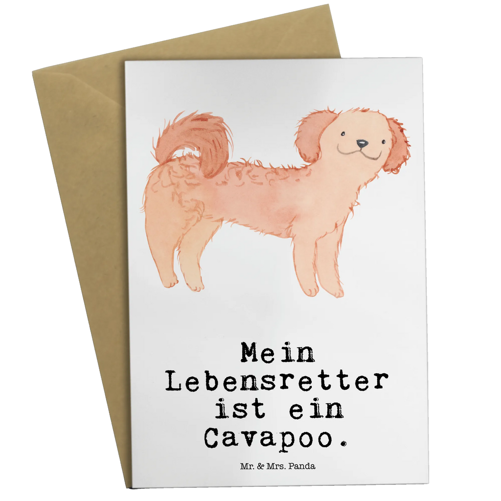 Kartka okolicznościowa Cavapoo ratownik Pies, rasa psa, pies rasowy, właściciel psa, prezent, miłośnik zwierząt, dawanie, szczeniak