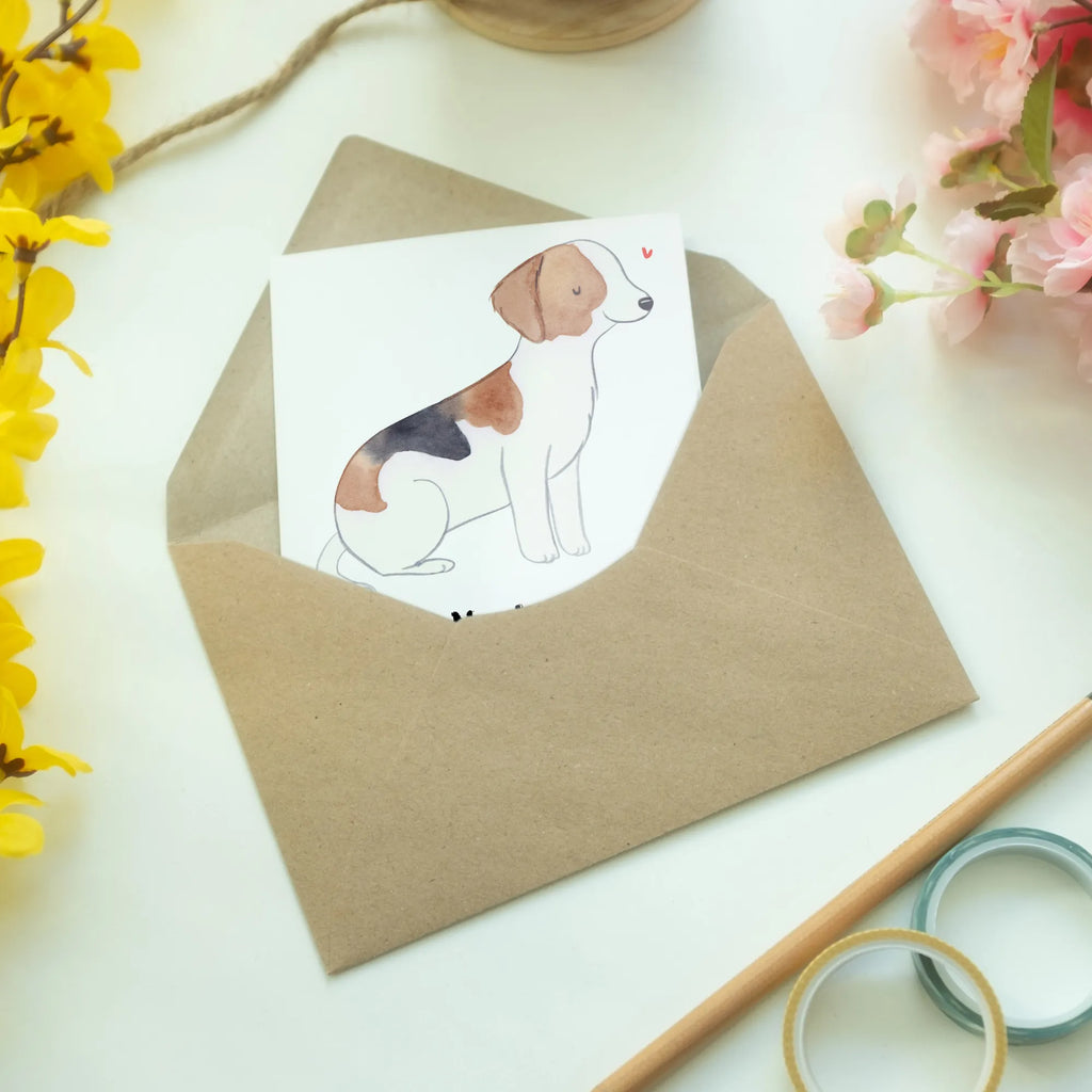 Greetings card Foxhound Lifesaver wedding card, invitation card, folding card, greeting card, birthday card, Dog, dog breed, purebred dog, dog owner, gift, animal lover, giving, puppy