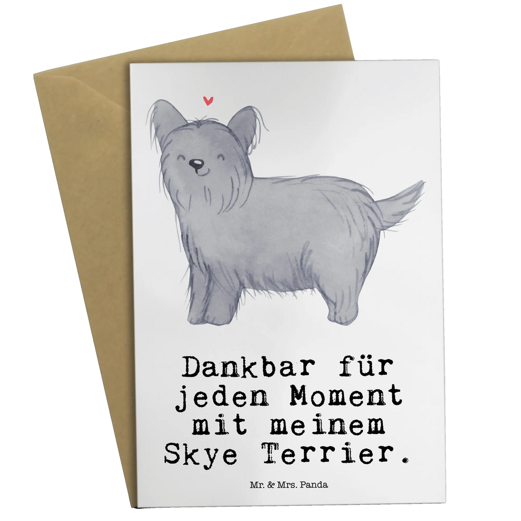 Greetings card Skye Terrier Moment birthday card, invitation card, folding card, wedding card, greeting card, Dog, dog breed, purebred dog, dog owner, gift, animal lover, giving, puppy