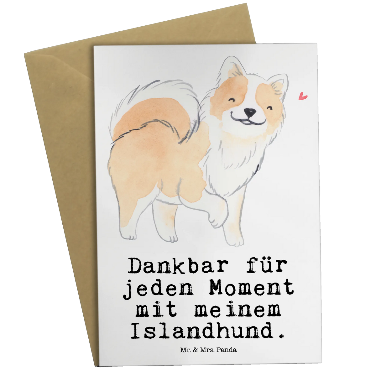 Greetings card Island Dog Moment folding card, wedding card, greeting card, invitation card, birthday card, Dog, dog breed, purebred dog, dog owner, gift, animal lover, giving, puppy