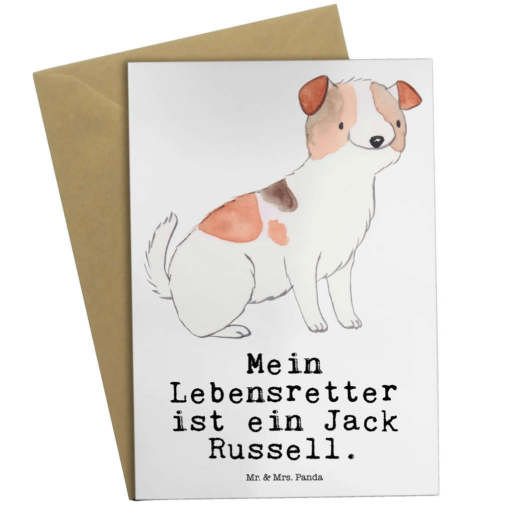 Greetings card Jack Russell Terrier Lifesaver greeting card, folding card, birthday card, invitation card, wedding card, Dog, dog breed, purebred dog, dog owner, gift, animal lover, giving, puppy