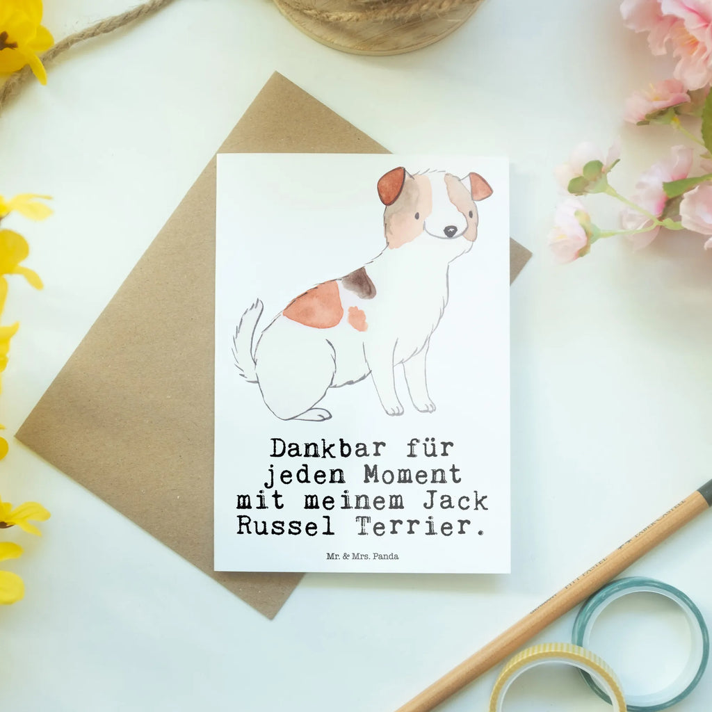 Kartka okolicznościowa Jack Russell Terrier chwila Pies, rasa psa, pies rasowy, właściciel psa, prezent, miłośnik zwierząt, dawanie, szczeniak