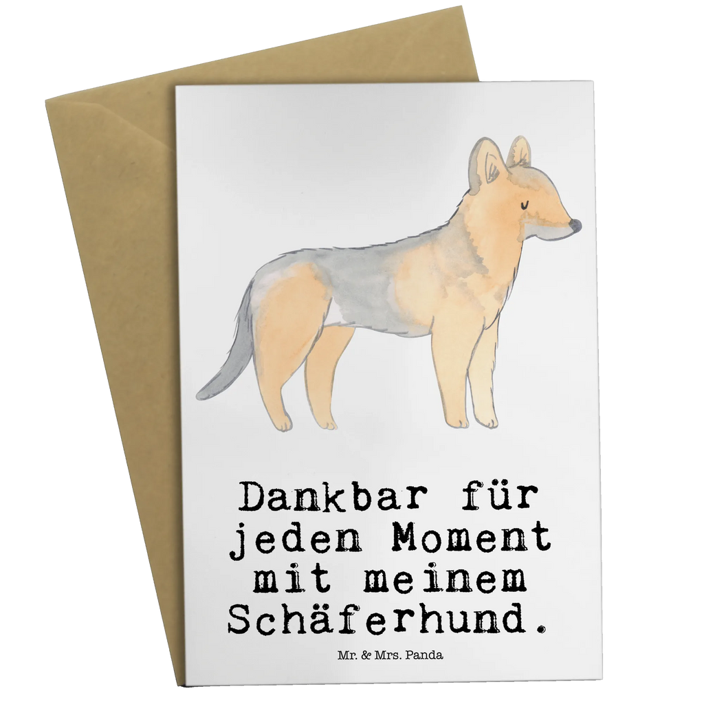Kartka okolicznościowa Owczarek niemiecki Chwila Pies, rasa psa, pies rasowy, właściciel psa, prezent, miłośnik zwierząt, dawanie, szczeniak