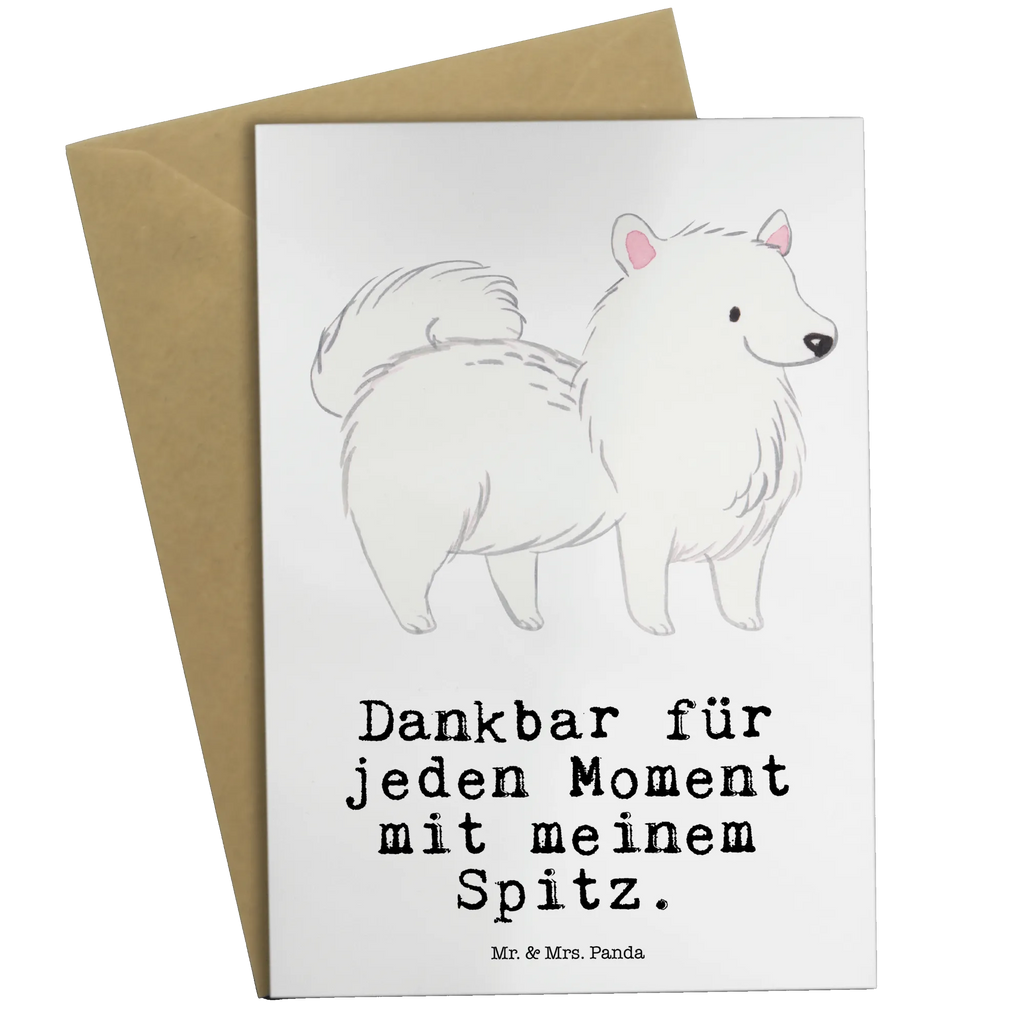 Kartka okolicznościowa Szpic chwila Pies, rasa psa, pies rasowy, właściciel psa, prezent, miłośnik zwierząt, dawanie, szczeniak