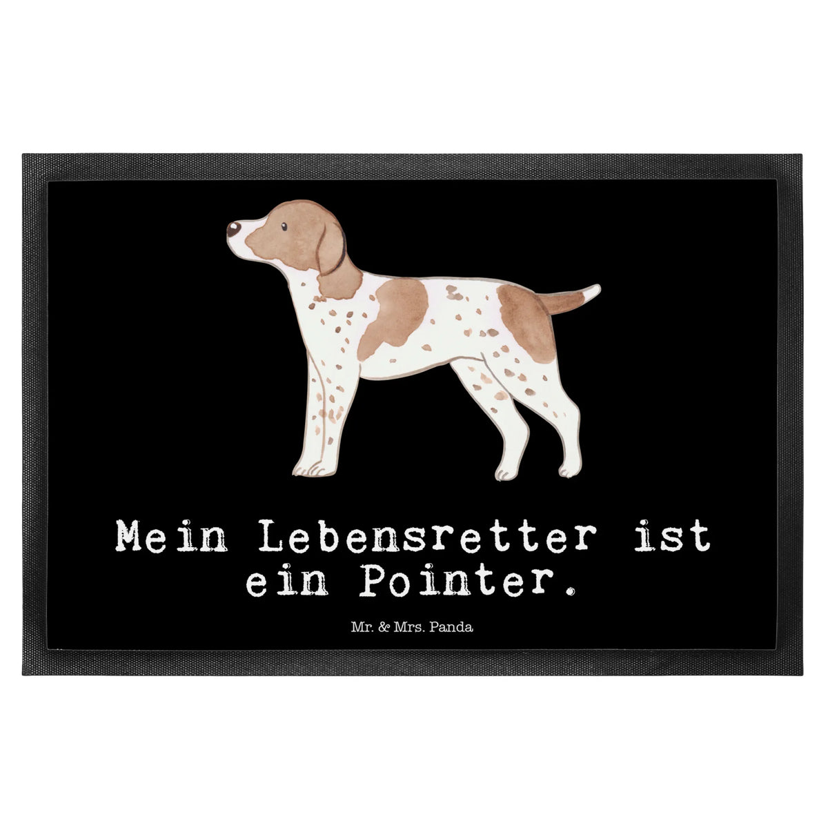 Doormat Pointer Lifesaver Fußabtreter, Abtreter, Türvorleger, Outdoor-Matte, Schmutzfangteppich, Schuhabstreifer, außenmatte, hausmatte, Fussmatte, Eingangsteppich, flurmatte, Eingangsmatte, teppichmatte, Haustürmatte, Schmutzfänger, Gummimatte, bodenmatte, Abtretmatte, Gummi-Fußmatte, Sauberlaufmatte, Schmutzfangmatte, Bodenvorleger, abstreifer, Vorleger, Schmutzmatte, matte haustür, Türmatte, fußmatte, Fußabstreifer, Hunderasse, Rassehund, Hundebesitzer, Tierfreund, Welpe, Hund, Schenken, Geschenk, English Pointer, Pointer