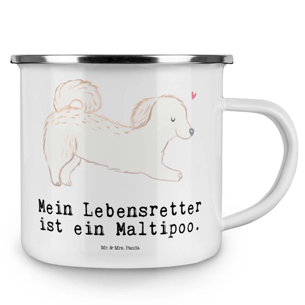 Camping Emaille Tasse Maltipoo Lebensretter Campingbecher, reisetasse, becher emaille, Emaille Becher, emaillebecher, Tasse, blechbecher, Teebecher, Kaffeebecher, wandertasse, Emailletasse, Tasse Emaille, Reisebecher, wanderbecher, Emaille Tasse, Becher, Campingtasse, Teetasse, Pott, Metalltasse, Kaffeetasse, Blechtasse, metallbecher, Trinkbecher, Geschenk, Schenken, Hund, Hunderasse, Rassehund, Hundebesitzer, Tierfreund, Welpe, Mischling, Kreuzung, Maltipoo