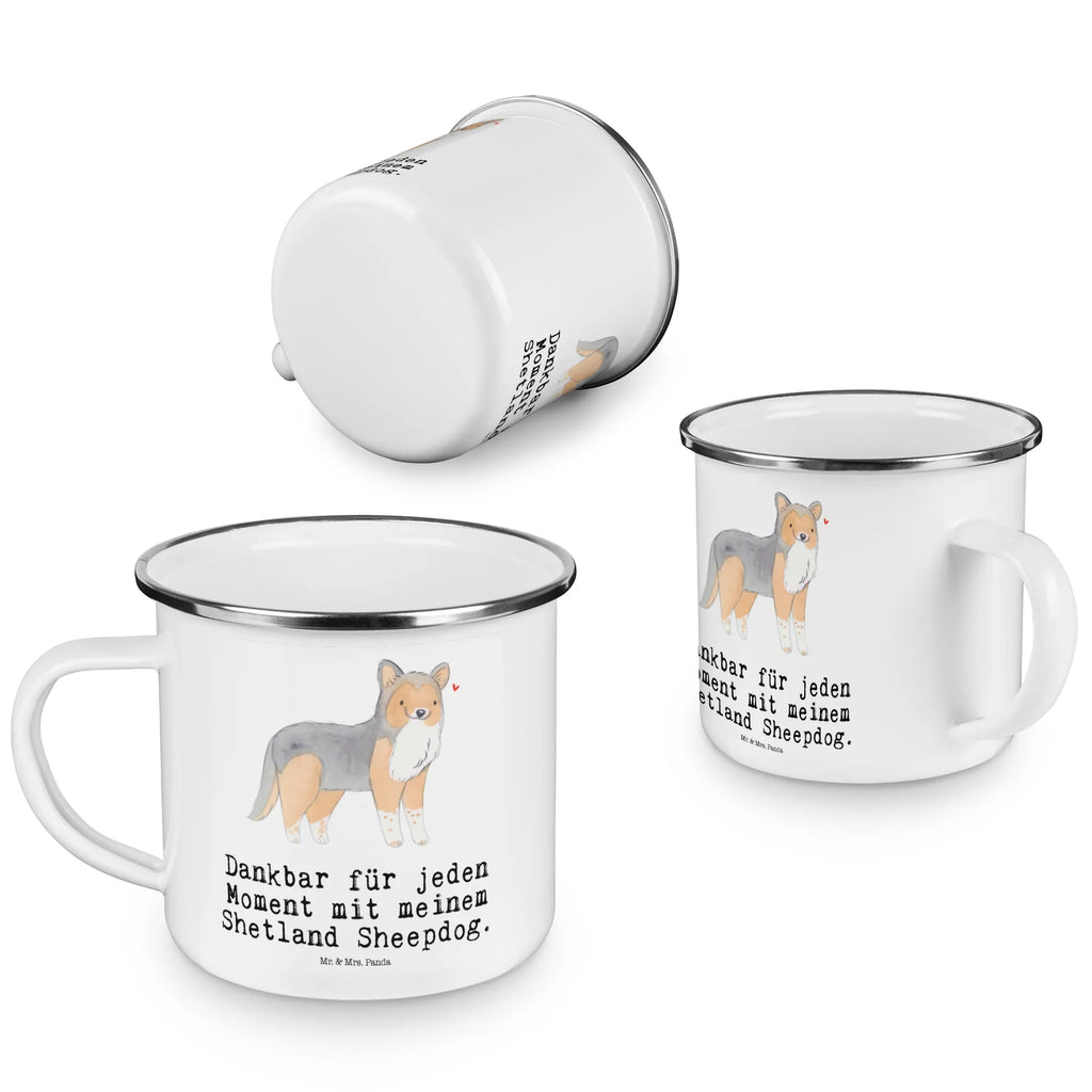 Enamel camping mug Shetland Sheepdog moment lightweight camping mug, outdoor cup, camp coffee mug, enamel mug, stainless steel drinking cup, steel mug for camping, metal cup, bushcraft mug, metal camping mug, hiking mug, enamel drinking mug, tin coffee cup, adventure mug, camper mug, travel mug, camping metal cup, campfire mug, enamel camping cup, camping mug, backpacking mug, Dog, dog breed, purebred dog, dog owner, gift, animal lover, giving, puppy