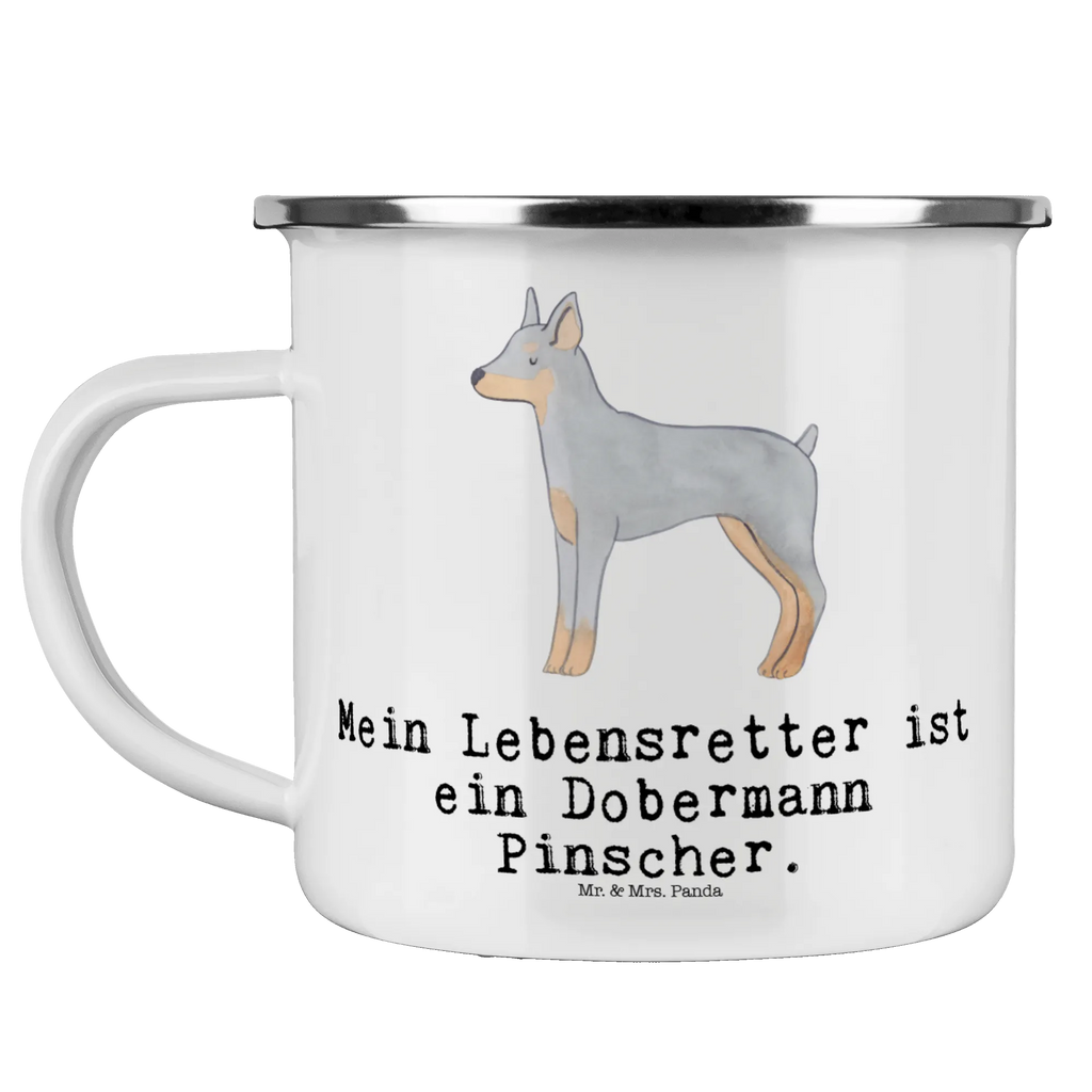 Camping Emaille Tasse Dobermann Pinscher Lebensretter wandertasse, Teetasse, Becher, Emailletasse, Trinkbecher, Emaille Tasse, becher emaille, Campingbecher, Kaffeebecher, metallbecher, Reisebecher, Tasse Emaille, reisetasse, blechbecher, wanderbecher, Tasse, Emaille Becher, Campingtasse, Blechtasse, Pott, emaillebecher, Kaffeetasse, Metalltasse, Teebecher, Geschenk, Schenken, Hund, Hunderasse, Rassehund, Hundebesitzer, Tierfreund, Welpe, Dobermann Pinscher