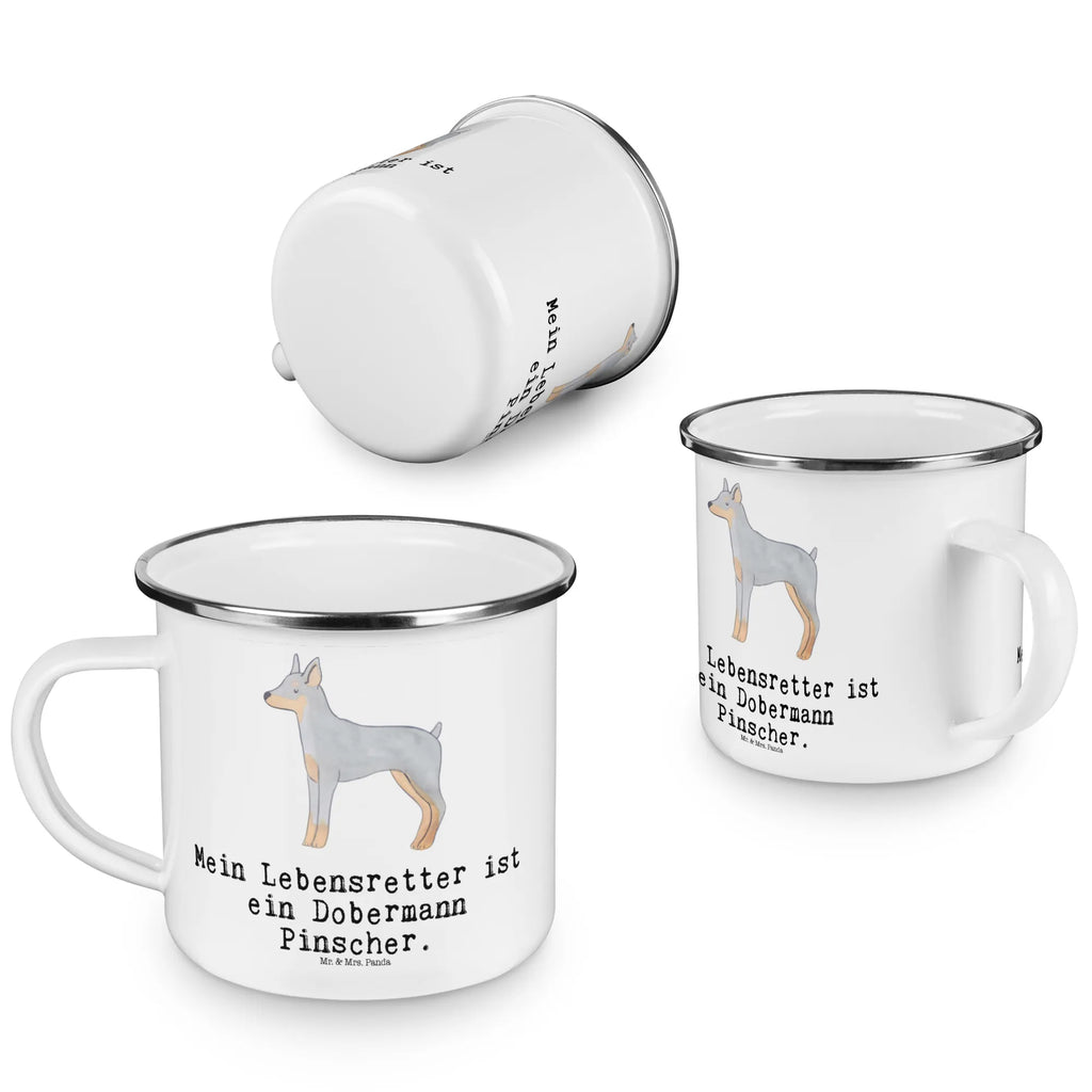 Camping Emaille Tasse Dobermann Pinscher Lebensretter wandertasse, Teetasse, Becher, Emailletasse, Trinkbecher, Emaille Tasse, becher emaille, Campingbecher, Kaffeebecher, metallbecher, Reisebecher, Tasse Emaille, reisetasse, blechbecher, wanderbecher, Tasse, Emaille Becher, Campingtasse, Blechtasse, Pott, emaillebecher, Kaffeetasse, Metalltasse, Teebecher, Geschenk, Schenken, Hund, Hunderasse, Rassehund, Hundebesitzer, Tierfreund, Welpe, Dobermann Pinscher