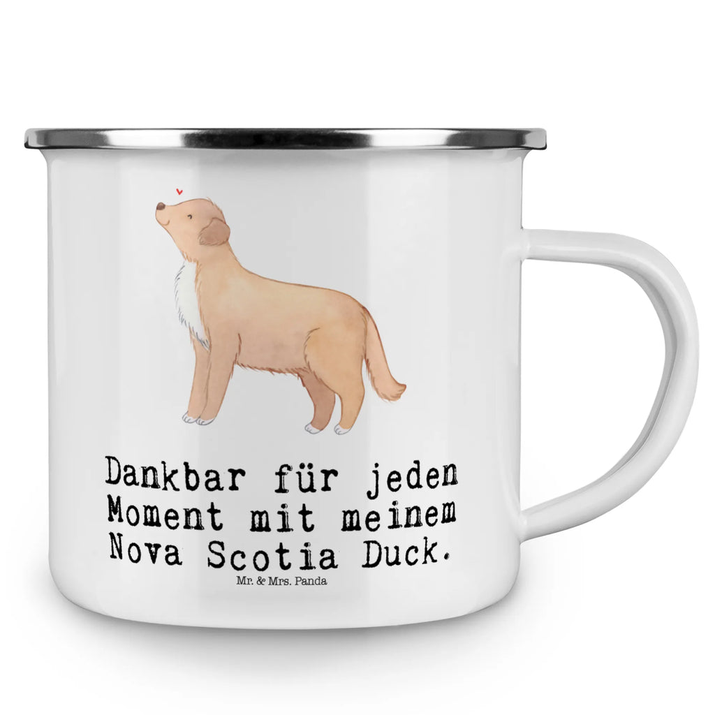Enamel camping mug Nova Scotia Duck Moment enamel drinking mug, backpacking mug, camping mug, hiking mug, campfire mug, tin coffee cup, bushcraft mug, enamel mug, outdoor cup, lightweight camping mug, metal camping mug, camping metal cup, enamel camping cup, metal cup, adventure mug, travel mug, camp coffee mug, camper mug, stainless steel drinking cup, steel mug for camping, Dog, dog breed, purebred dog, dog owner, gift, animal lover, giving, puppy