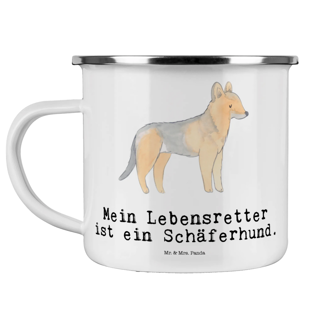 Enamel camping mug German Shepherd Lifesaver outdoor cup, camping mug, camping metal cup, enamel camping cup, camp coffee mug, lightweight camping mug, tin coffee cup, adventure mug, backpacking mug, campfire mug, enamel mug, metal camping mug, hiking mug, stainless steel drinking cup, camper mug, enamel drinking mug, travel mug, bushcraft mug, metal cup, steel mug for camping, Dog, dog breed, purebred dog, dog owner, gift, animal lover, giving, puppy