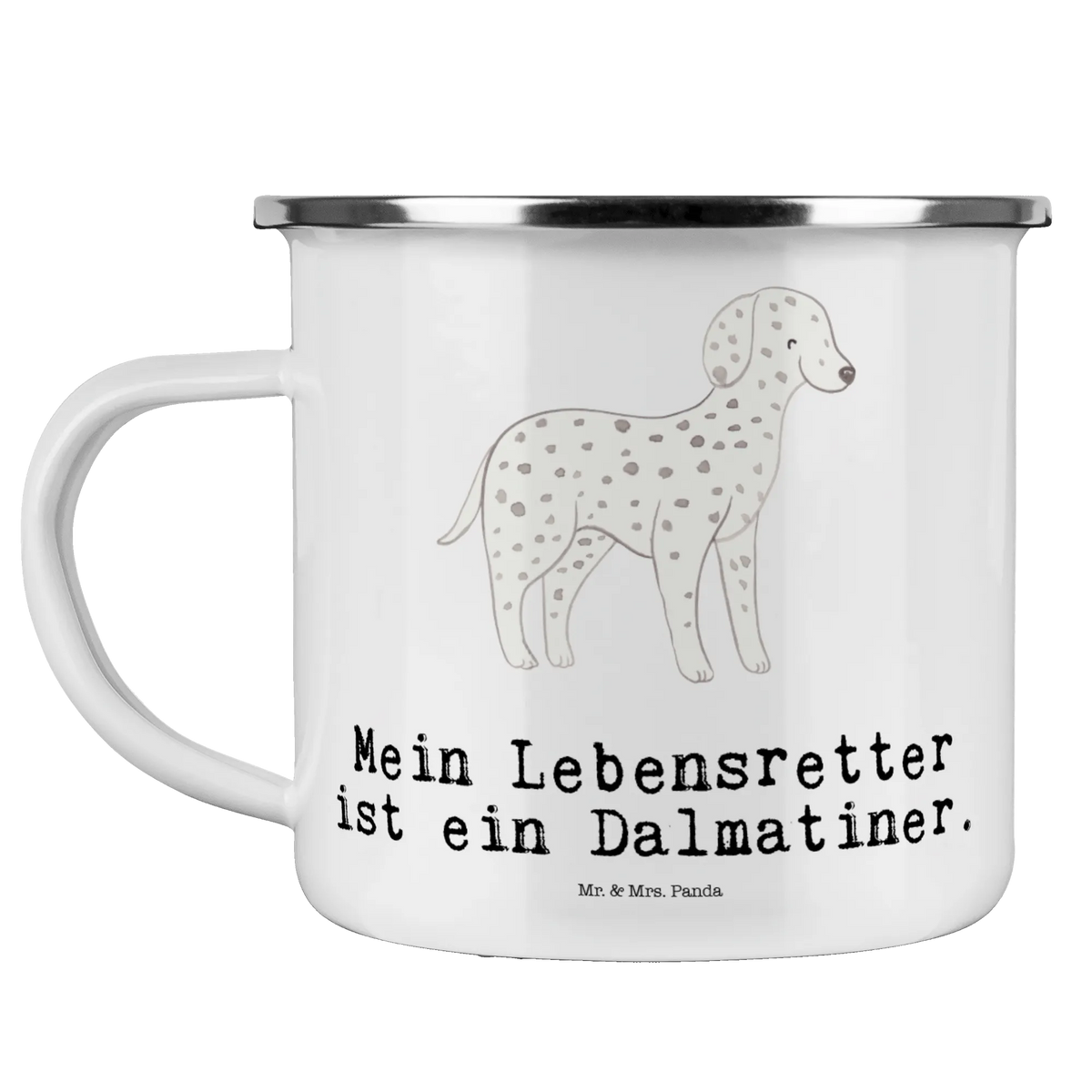 Enamel camping mug Dalmatian Lifesaver campfire mug, camper mug, metal camping mug, camping metal cup, camping mug, metal cup, tin coffee cup, travel mug, outdoor cup, lightweight camping mug, stainless steel drinking cup, bushcraft mug, camp coffee mug, enamel drinking mug, backpacking mug, steel mug for camping, hiking mug, adventure mug, enamel camping cup, enamel mug, Dog, dog breed, purebred dog, dog owner, gift, animal lover, giving, puppy