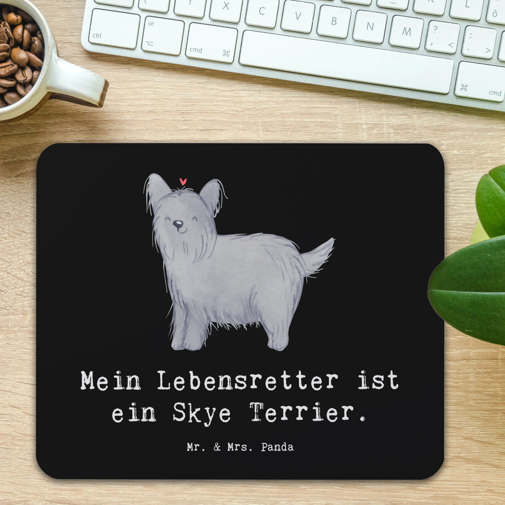 Mouse mat Skye Terrier Lifesaver Student, fun, Motif, Study, PC, Pad, Print, Gift, mousepad, Work, Mouse, saying, Office, Mouse Pad, Dog, dog breed, purebred dog, dog owner, gift, animal lover, giving, puppy