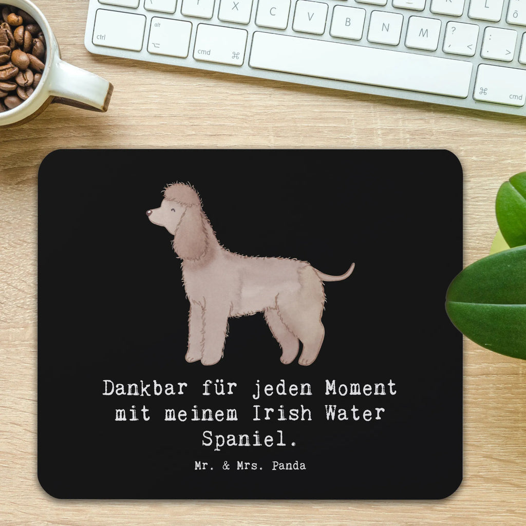 Mouse mat Irish Water Spaniel moment Print, Mouse Pad, Mouse, Study, Office, Pad, Motif, PC, mousepad, saying, Gift, fun, Work, Student, Dog, dog breed, purebred dog, dog owner, gift, animal lover, giving, puppy