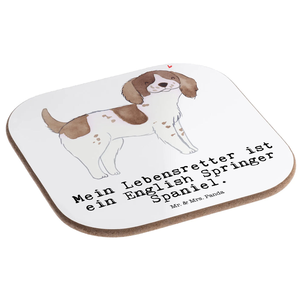 Quadratische Untersetzer English Springer Spaniel Lebensretter Untersetzer Holz, Holzuntersetzer, Glasuntersetzer, Untersetzer, Untersetzer aus Holz, Tassen Untersetzer, Bierdeckel, Untersetzer für Gläser, Untersetzer Gläser, Getränkeuntersetzer, Korkuntersetzer, Untersetzer Design, Hund, Hunderasse, Rassehund, Hundebesitzer, Geschenk, Tierfreund, Schenken, Welpe, English Springer Spaniel
