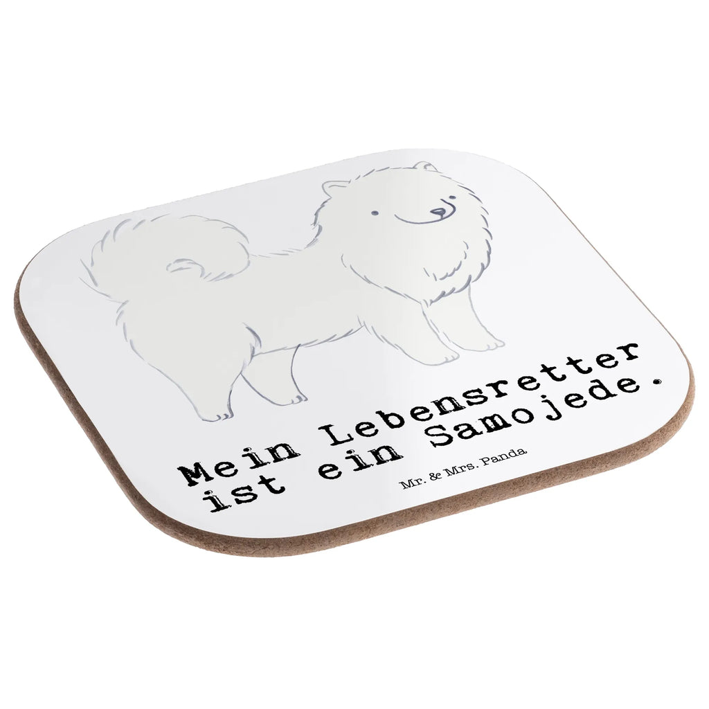 Quadratische Untersetzer Samojede Lebensretter Tassen Untersetzer, Glasuntersetzer, Holzuntersetzer, Bierdeckel, Getränkeuntersetzer, Untersetzer Holz, Untersetzer aus Holz, Untersetzer für Gläser, Untersetzer Gläser, Untersetzer Design, Untersetzer, Korkuntersetzer, Hund, Hunderasse, Rassehund, Hundebesitzer, Geschenk, Tierfreund, Schenken, Welpe, Samojedenhund, Samojede, Samojedenspitz