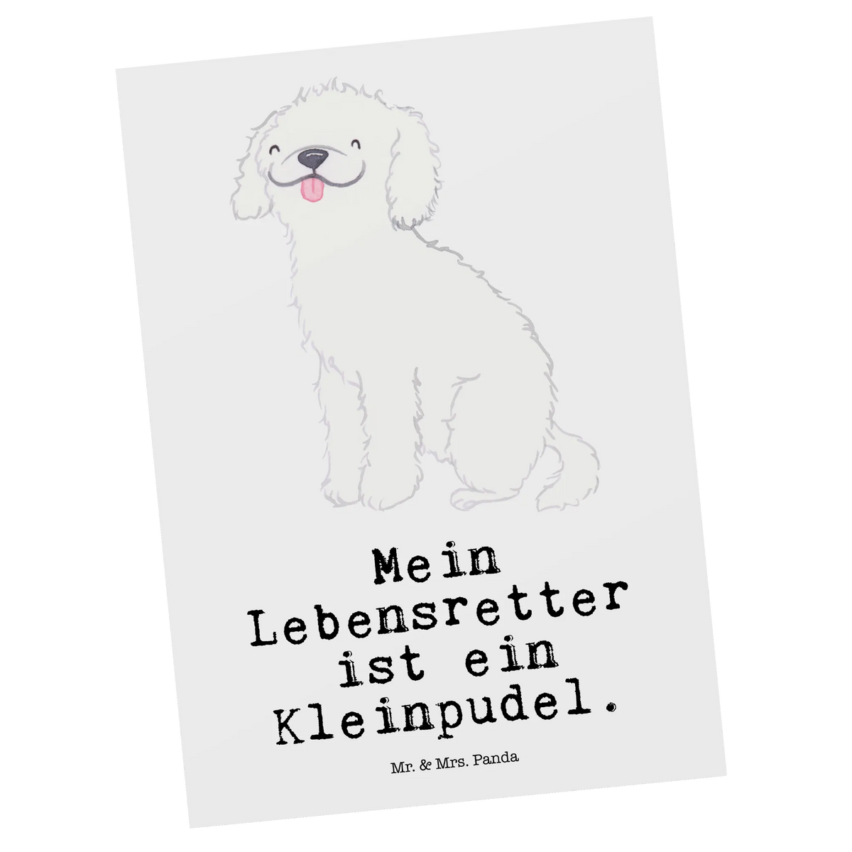 Postkarte Kleinpudel Lebensretter Designkarte, Kunstkarten, Fotokarte, kunstkarte, Ansichtskarten, Postkarten, spruchkarte, Grußkarte, einzelkarte, Motivkarte, Ansichtskarte, bildkarte, Postkarte, Geschenk, Schenken, Hund, Hunderasse, Rassehund, Hundebesitzer, Tierfreund, Welpe, Kleinpudel, Pudel