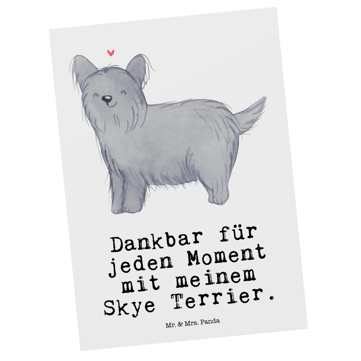 Postkarte Skye Terrier Moment bildkarte, Ansichtskarte, spruchkarte, kunstkarte, Fotokarte, Designkarte, Motivkarte, Kunstkarten, Postkarte, Postkarten, Ansichtskarten, Grußkarte, einzelkarte, Geschenk, Schenken, Hund, Hunderasse, Rassehund, Hundebesitzer, Tierfreund, Welpe, Terrier, Skye Terrier