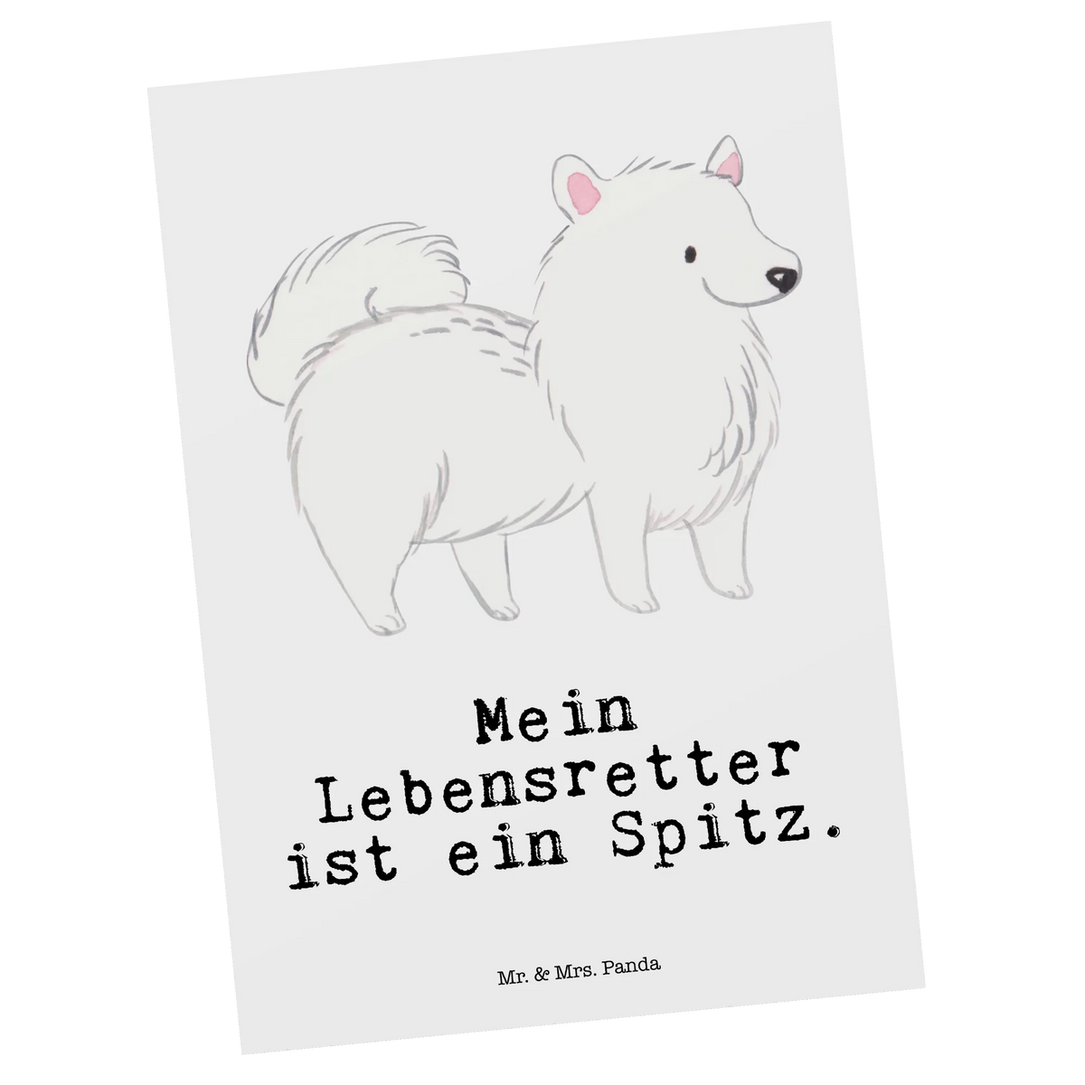 Postkarte Spitz Lebensretter kunstkarte, Ansichtskarten, Postkarten, Designkarte, Grußkarte, Postkarte, Fotokarte, Motivkarte, Kunstkarten, Ansichtskarte, einzelkarte, spruchkarte, bildkarte, Geschenk, Schenken, Hund, Hunderasse, Rassehund, Hundebesitzer, Tierfreund, Welpe, Spitz
