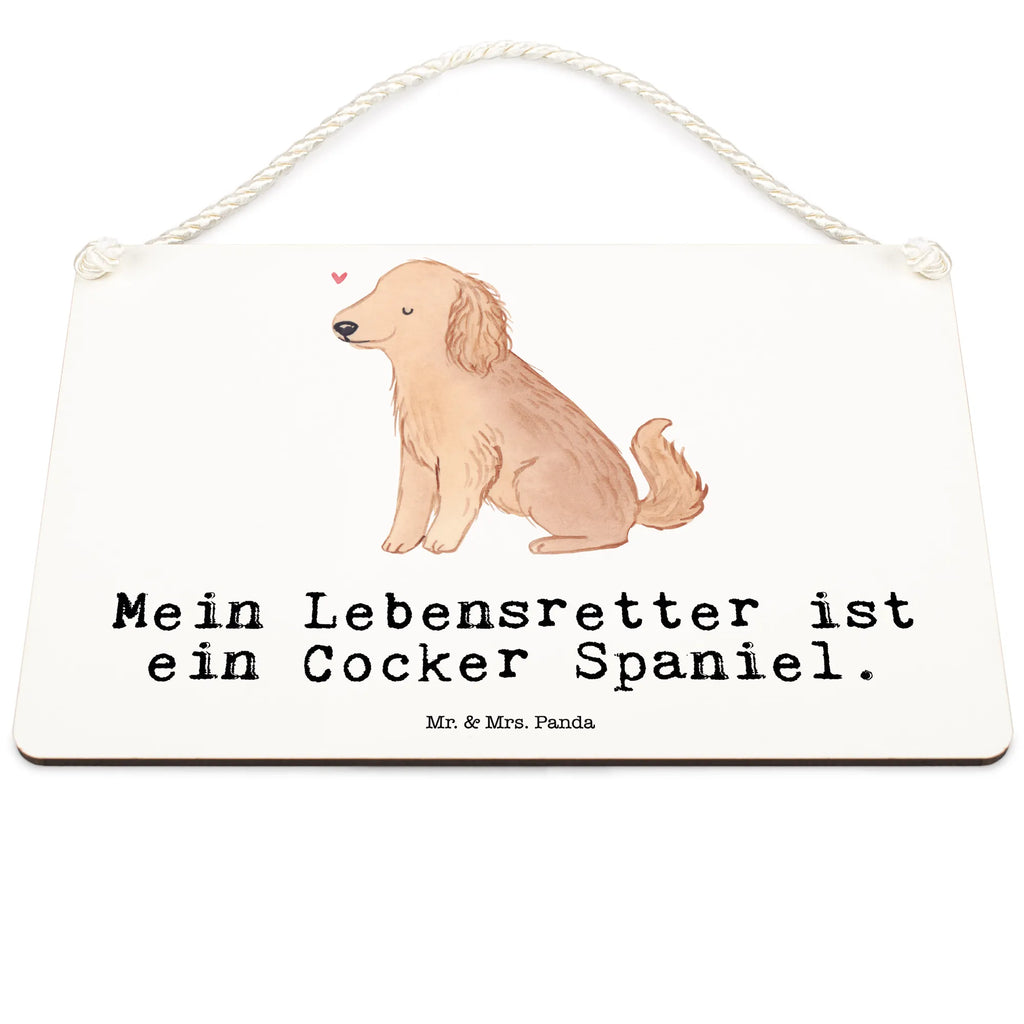 Deko Schild Cocker Spaniel Lebensretter holzbild, wandhänger, hängeschild, Türschild, Badschild, Wandschild, dekoschilder, Schild mit Spruch, Türschild Familie, Küchenschild, Holztafel, dekotafel, Deko Schild, Spruchschild, Holzschild, Motivschild, wandtafel, Schild, Dekoschild, dekoration schild, Deko Wandtafel, sprüche schild, Geschenk, Schenken, Hund, Hunderasse, Rassehund, Hundebesitzer, Tierfreund, Welpe, Englische Cockerspaniel, Cocker Spaniel