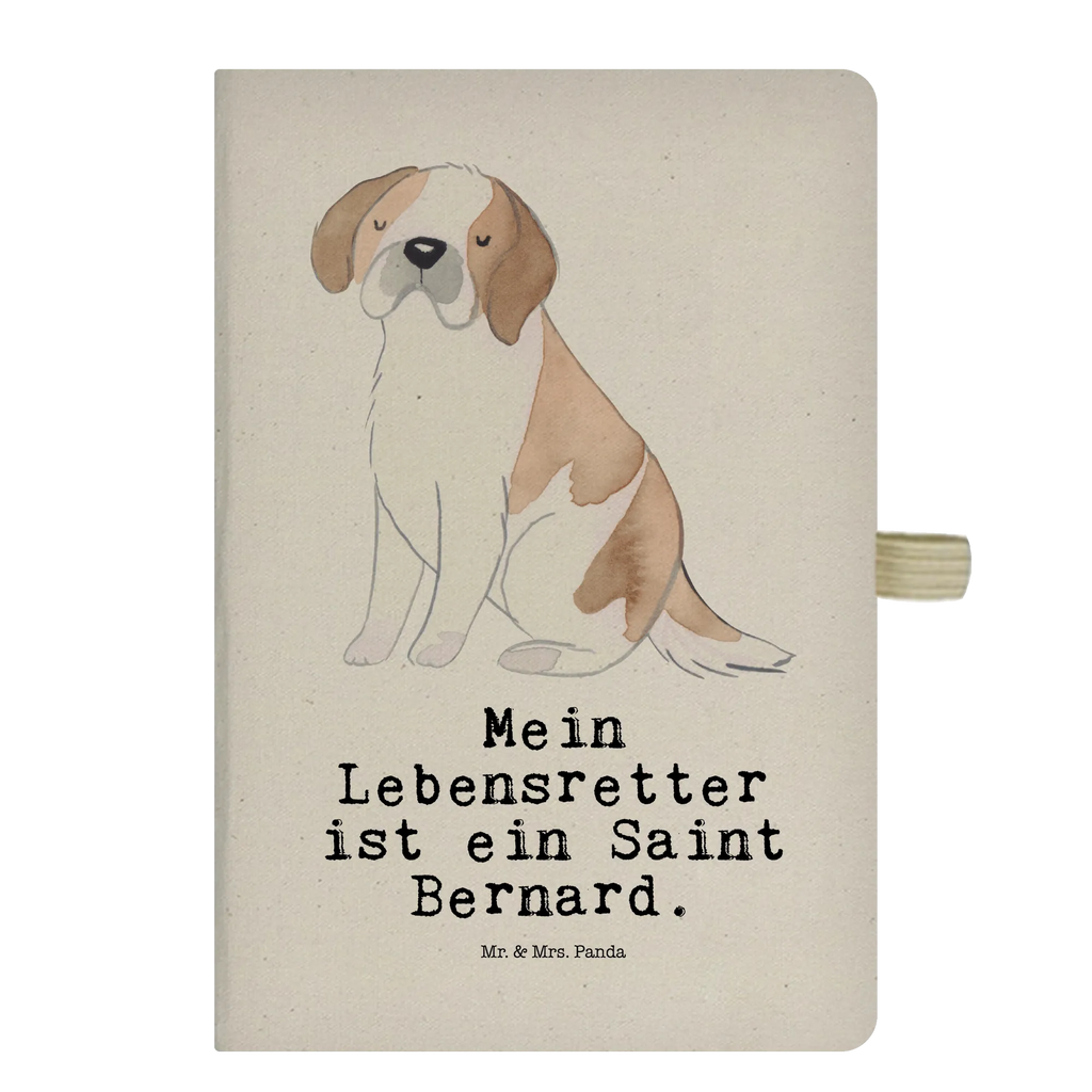 Cotton notebook Saint Bernard Lifesaver notepad, notebook, diary, address book, sketchbook, writing book, entry book, journal, notes, Dog, dog breed, purebred dog, dog owner, gift, animal lover, giving, puppy
