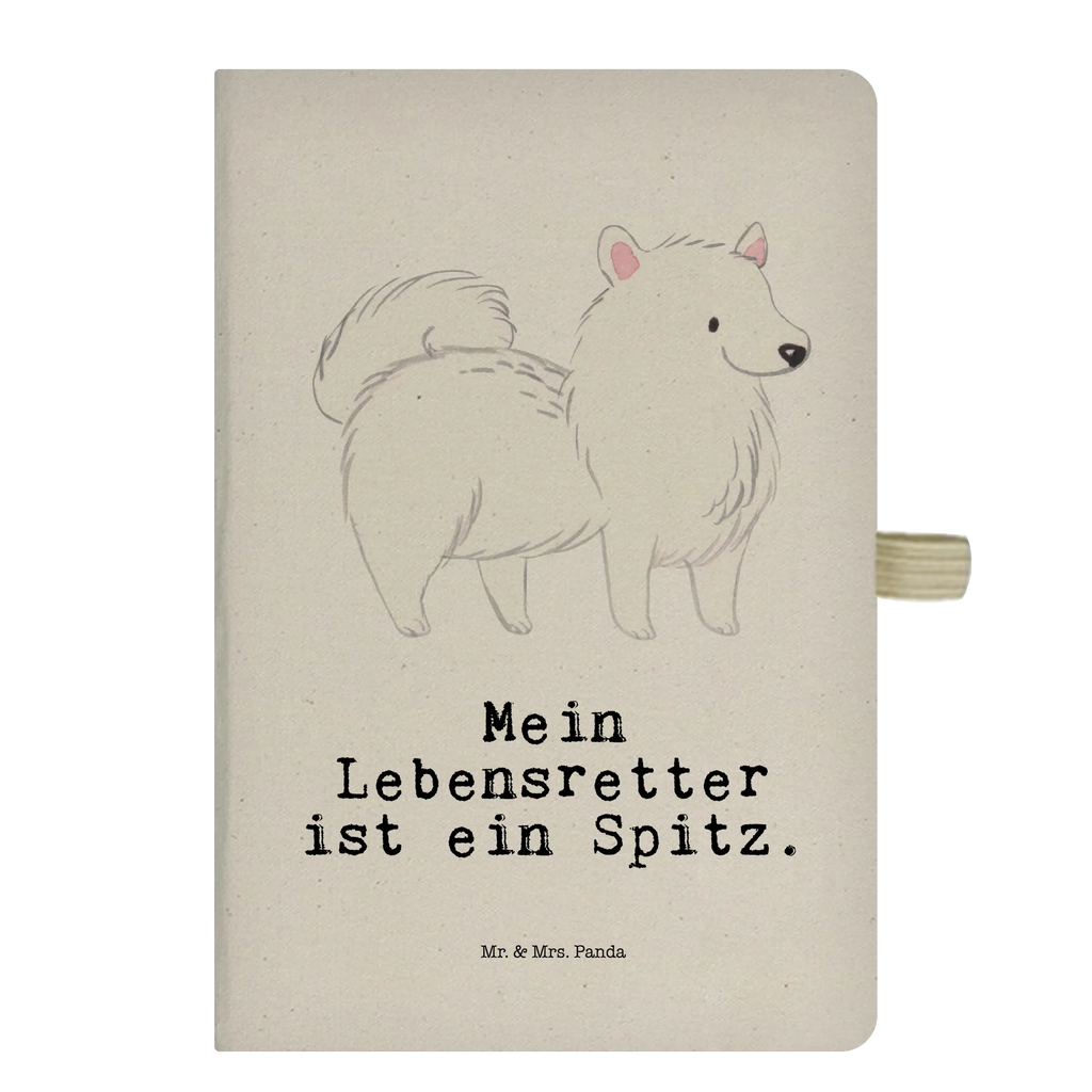 Cotton notebook Spitz Lifesaver notepad, notes, writing book, sketchbook, entry book, notebook, address book, diary, journal, Dog, dog breed, purebred dog, dog owner, gift, animal lover, giving, puppy