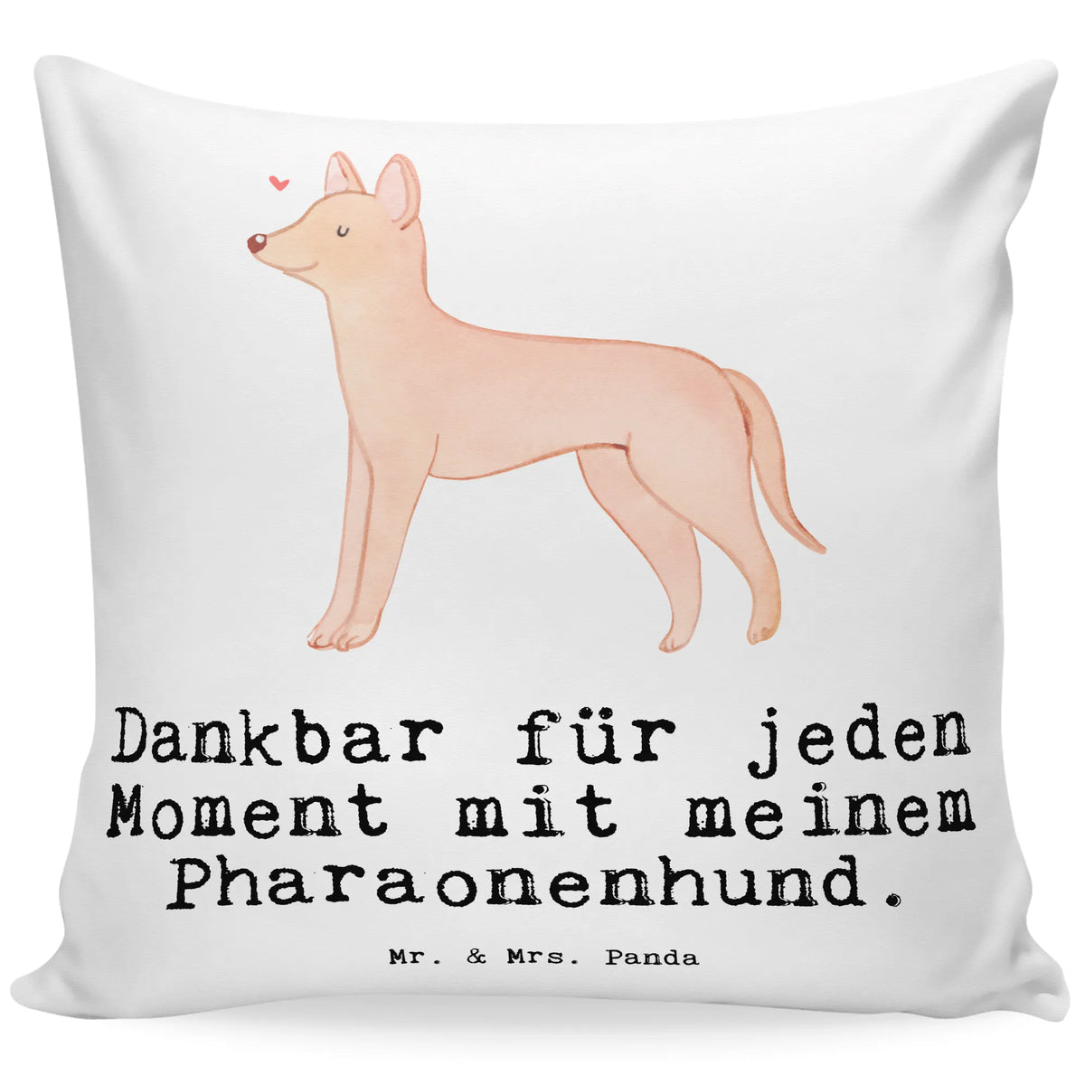 Cushion Pharaoh Hound Moment fluffy, bed, cushion, couch, 40x40, Pillow, pillows, pad, soft, sofa, pillow case, settee, bedroom, 40 x 40, Dog, dog breed, purebred dog, dog owner, gift, animal lover, giving, puppy