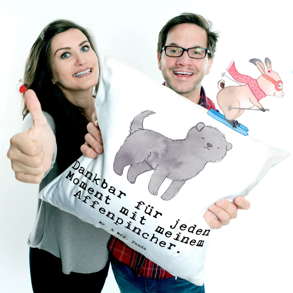 Cushion Affenpinscher moment couch, settee, fluffy, 40 x 40, Pillow, 40x40, pillows, bedroom, soft, cushion, bed, sofa, pillow case, pad, Dog, dog breed, purebred dog, dog owner, gift, animal lover, giving, puppy