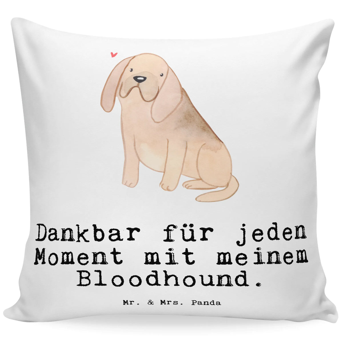 Cushion Bloodhound moment pillows, 40x40, bedroom, pad, fluffy, settee, 40 x 40, pillow case, couch, Pillow, bed, sofa, cushion, soft, Dog, dog breed, purebred dog, dog owner, gift, animal lover, giving, puppy