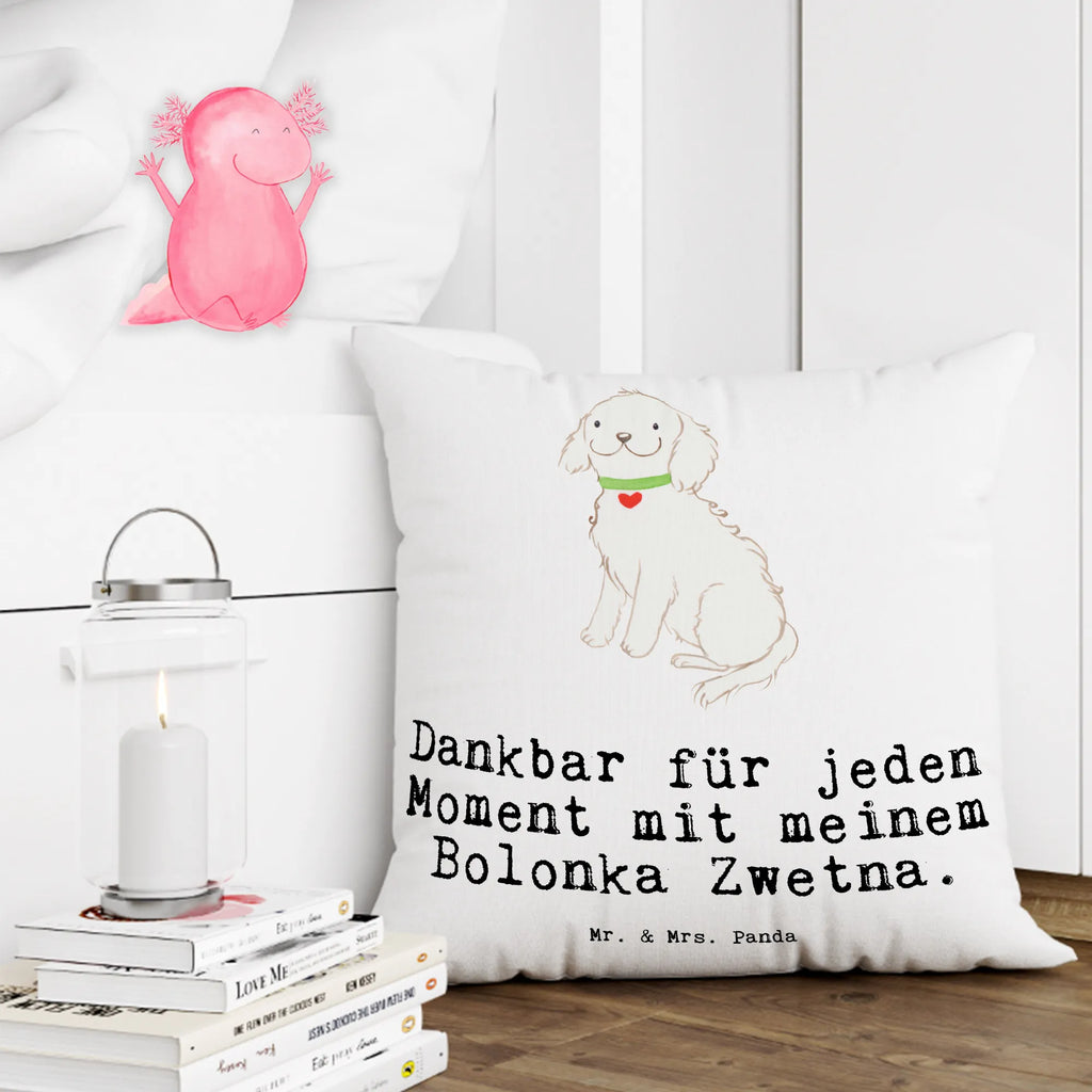 Cushion Bolonka Zwetna Moment pad, couch, cushion, sofa, bedroom, 40x40, 40 x 40, pillow case, fluffy, bed, settee, Pillow, pillows, soft, Dog, dog breed, purebred dog, dog owner, gift, animal lover, giving, puppy