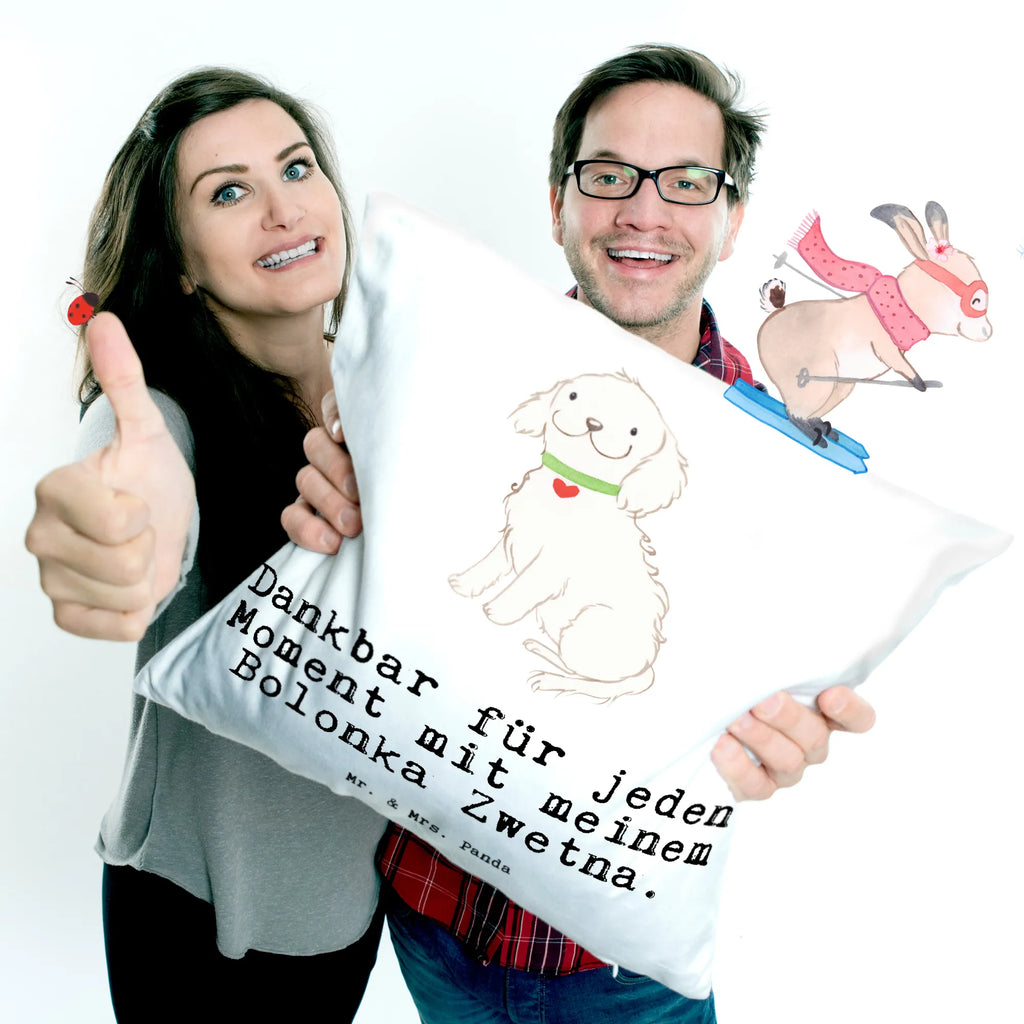 Cushion Bolonka Zwetna Moment pad, couch, cushion, sofa, bedroom, 40x40, 40 x 40, pillow case, fluffy, bed, settee, Pillow, pillows, soft, Dog, dog breed, purebred dog, dog owner, gift, animal lover, giving, puppy