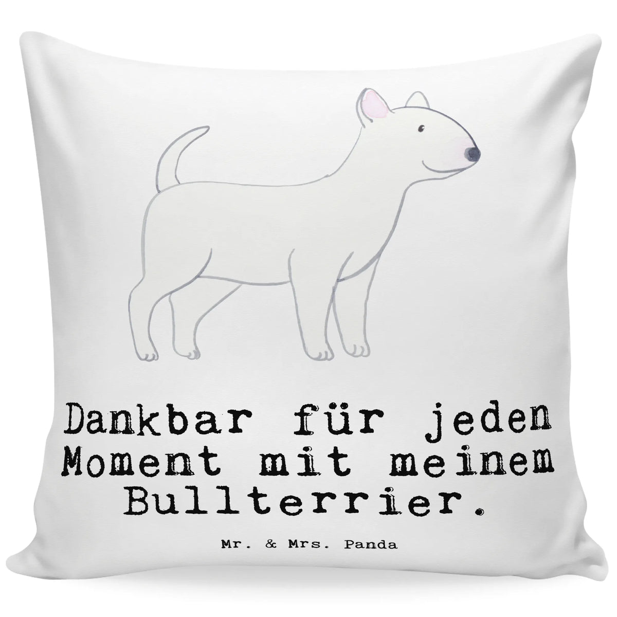 Cushion Bull Terrier Moment 40x40, pillows, Pillow, 40 x 40, fluffy, pad, cushion, bed, settee, soft, bedroom, sofa, pillow case, couch, Dog, dog breed, purebred dog, dog owner, gift, animal lover, giving, puppy