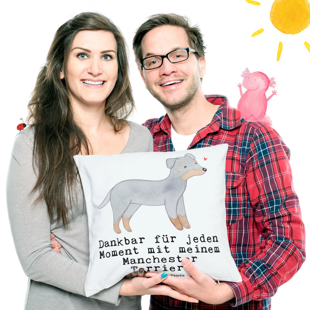 Cushion Manchester Terrier Moment sofa, Pillow, cushion, settee, 40 x 40, pad, couch, bed, pillow case, 40x40, fluffy, soft, bedroom, pillows, Dog, dog breed, purebred dog, dog owner, gift, animal lover, giving, puppy