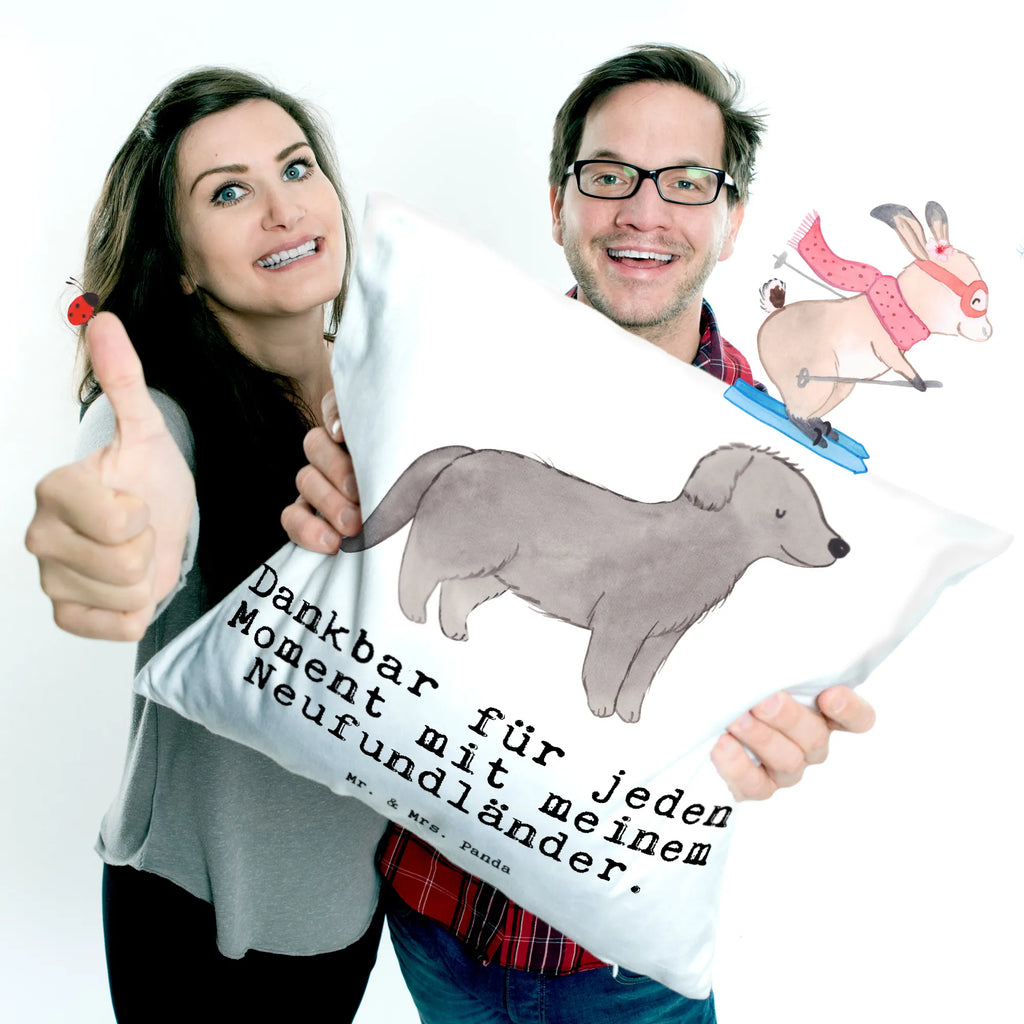 Cushion Newfoundland dog Moment settee, sofa, fluffy, bed, pillow case, couch, soft, 40x40, cushion, 40 x 40, pillows, bedroom, Pillow, pad, Dog, dog breed, purebred dog, dog owner, gift, animal lover, giving, puppy