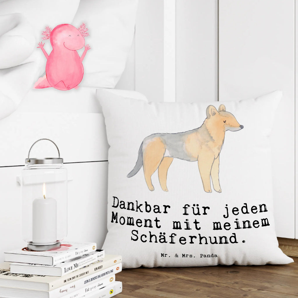 Cushion German Shepherd moment pillows, 40 x 40, sofa, pillow case, Pillow, bedroom, couch, fluffy, settee, 40x40, cushion, soft, pad, bed, Dog, dog breed, purebred dog, dog owner, gift, animal lover, giving, puppy