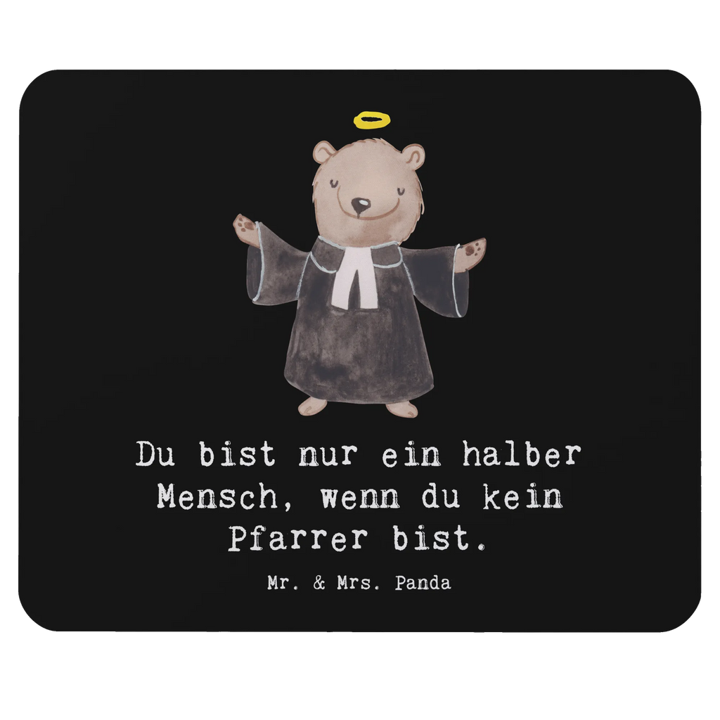Mauspad Pfarrer mit Herz Mausunterlage, PC Zubehör, Mauspad Büro, Einzigartiges Mauspad, Büroausstattung, Mauspad, Mousepad, Designer Mauspad, Computer zubehör, Arbeitszimmer, Beruf, Ausbildung, Jubiläum, Abschied, Rente, Kollege, Kollegin, Geschenk, Schenken, Arbeitskollege, Mitarbeiter, Firma, Danke, Dankeschön, Kirche, Pfarrer, Pastor, Theologe, Diener Gottes<br />Geistlicher, Prediger<br />Priester