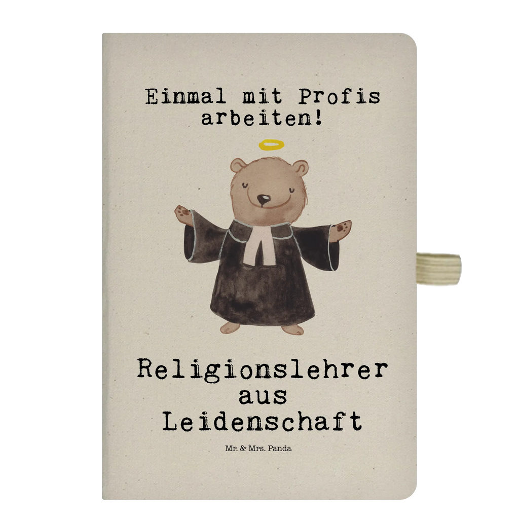 Cotton notebook Religious Teacher Passion notepad, writing book, notebook, notes, diary, journal, address book, sketchbook, entry book, gift, gift idea, best, farewell gift, passing exam, anniversary, retirement, promotion, job start, sayings, funny, profession